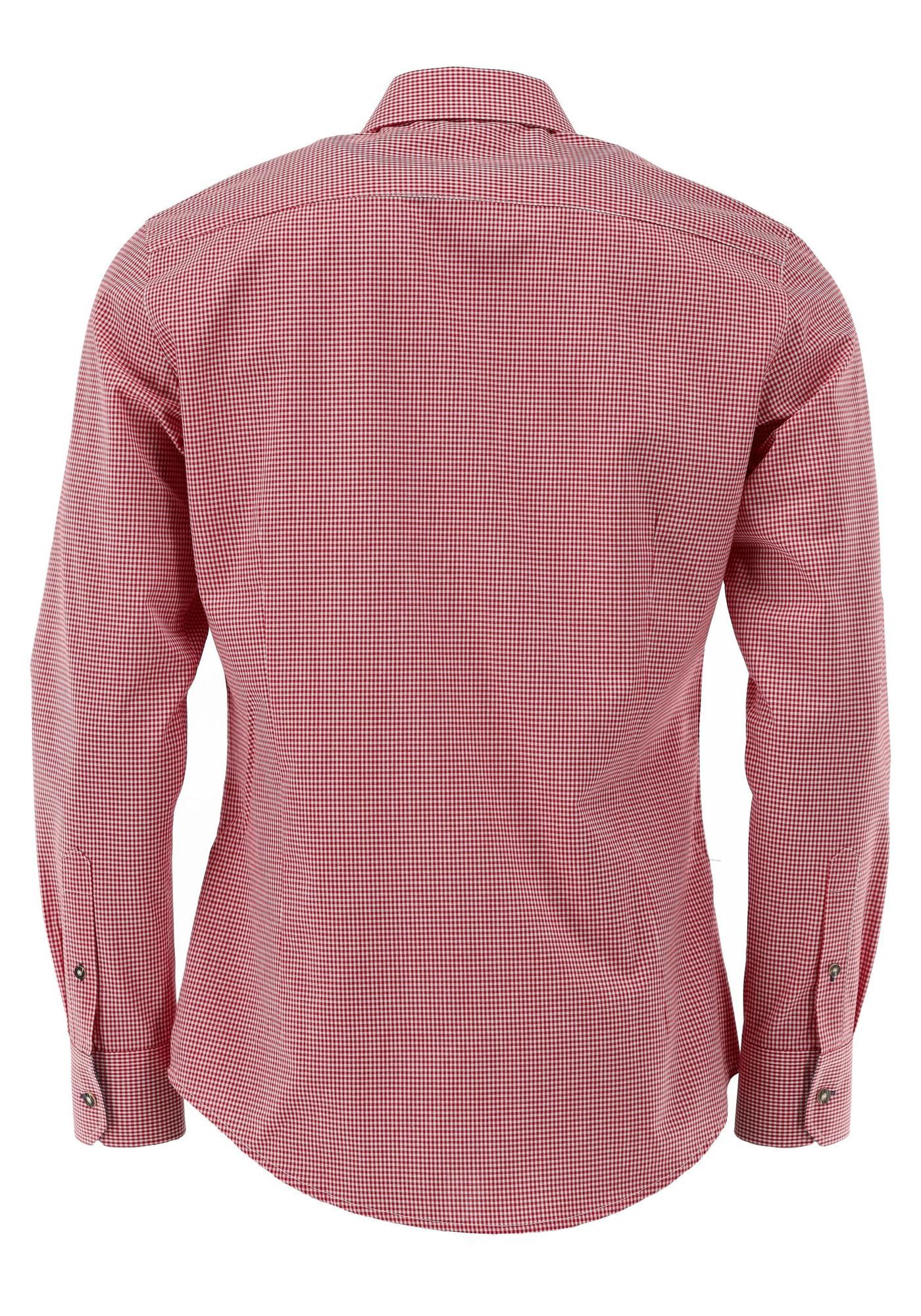 OS Trachten Trachtenhemd Wacodu Langarmhemd mit Hirsch-Stickerei auf der Br günstig online kaufen