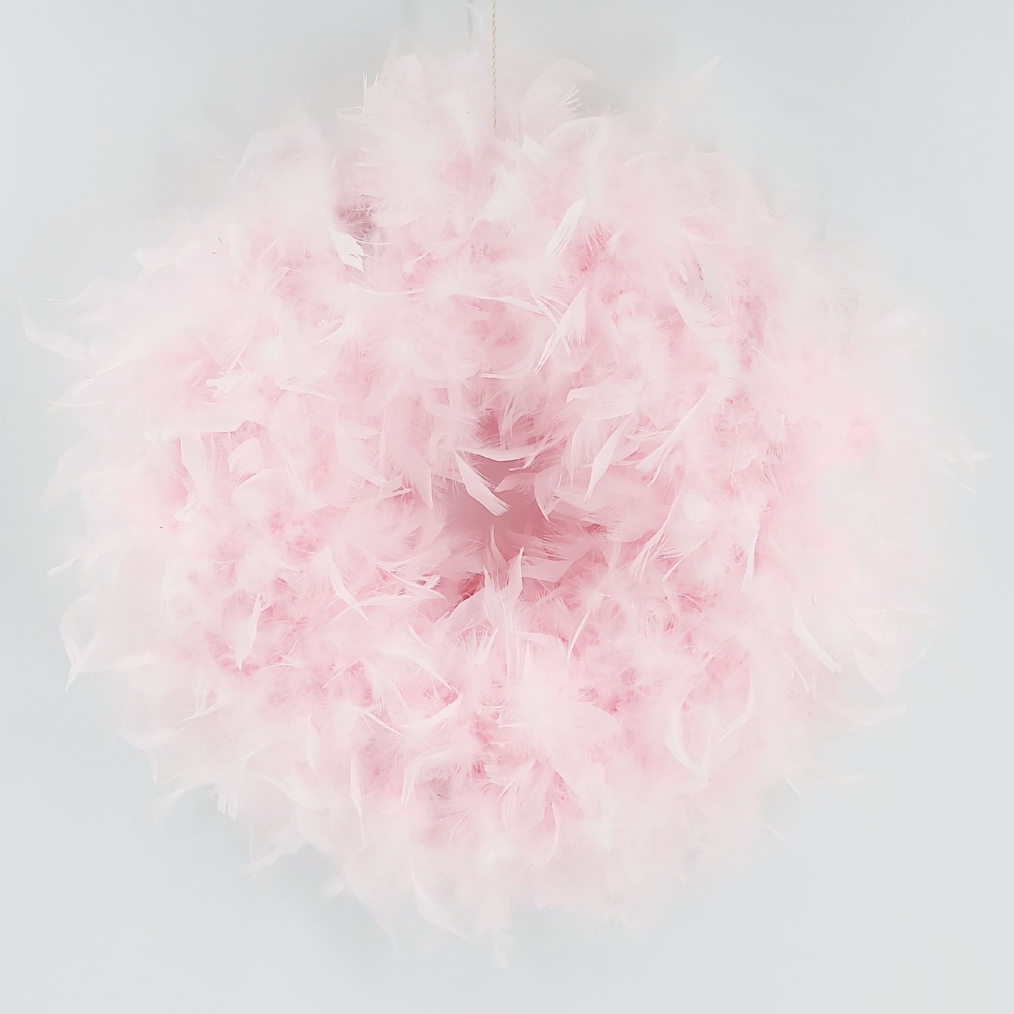 CreaFlor Home Dekokranz Federn, Handgefertigt