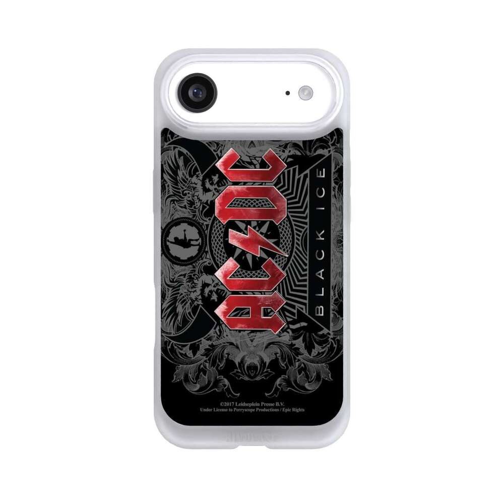 NIVOCASE Handyhülle ACDC Fanartikel Black Ice ACDC black ice, Apple iPhone Air Handyhülle Hülle NIVOpure Case Frozen