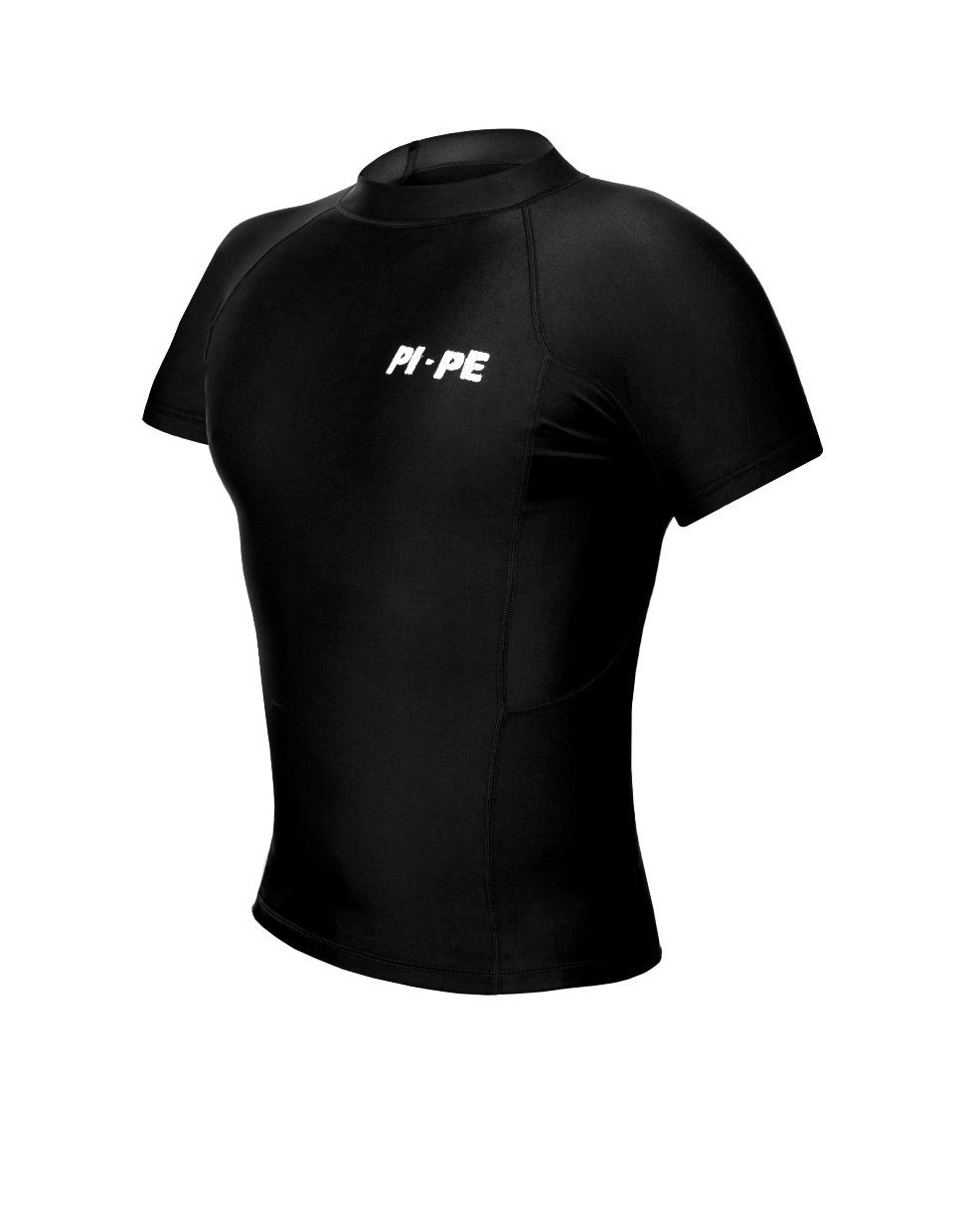 PI-PE Rash Guard PI-PE Active (1-tlg) S/S Guard Kurzarm schwarz Rash Herren