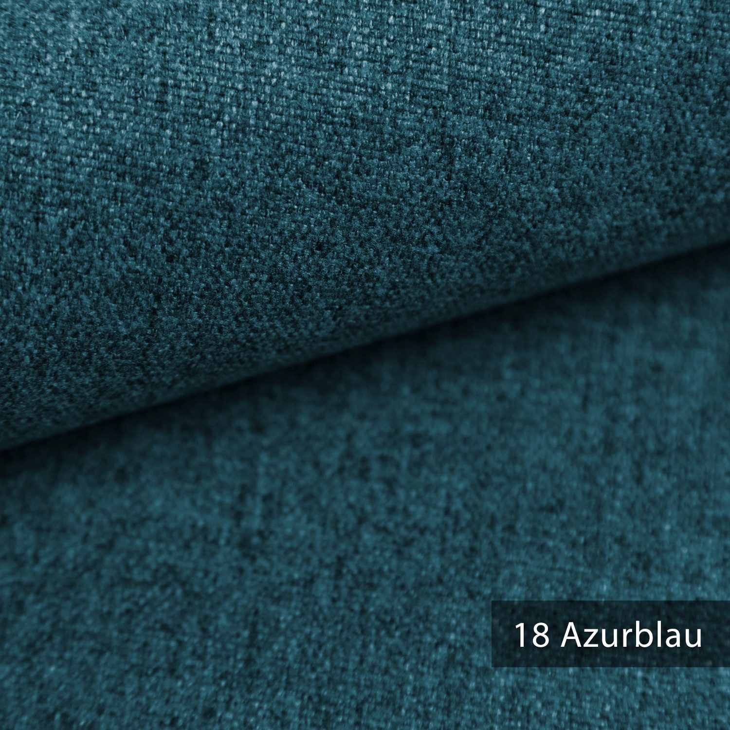 novely® Stoff MALCHIN Flauschiger und Robuster Polsterstoff im Leinenlook, Strapazierfähig, Kuschelweich, Meterware, 1lfm