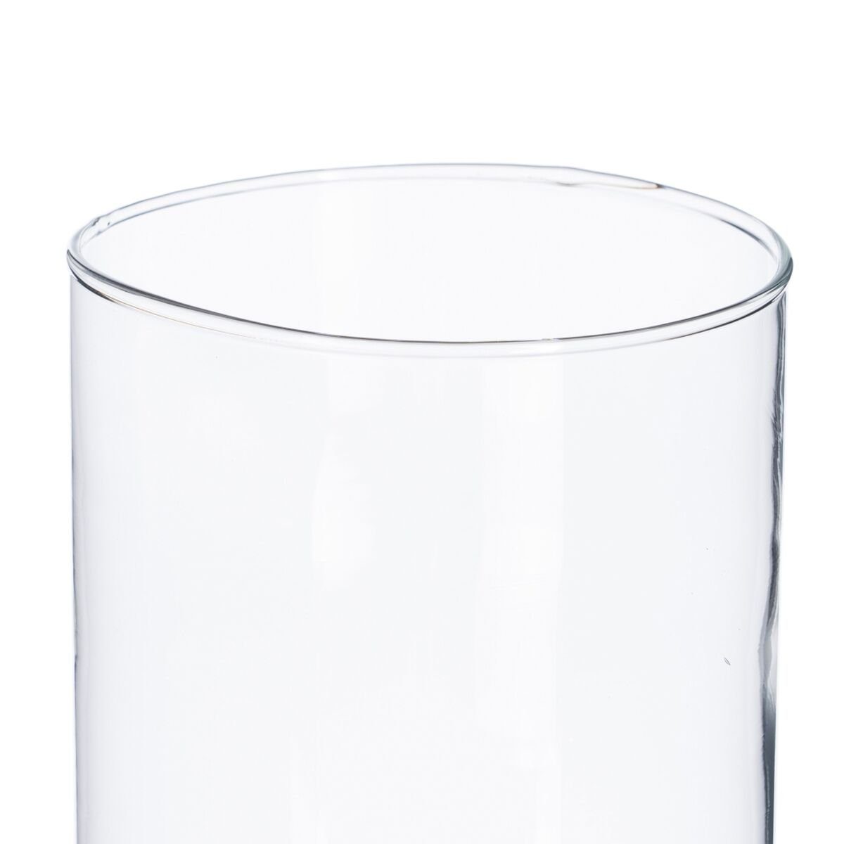 cm x Glas Durchsichtig Dekovase Bigbuy 12 Vase 30 x 12