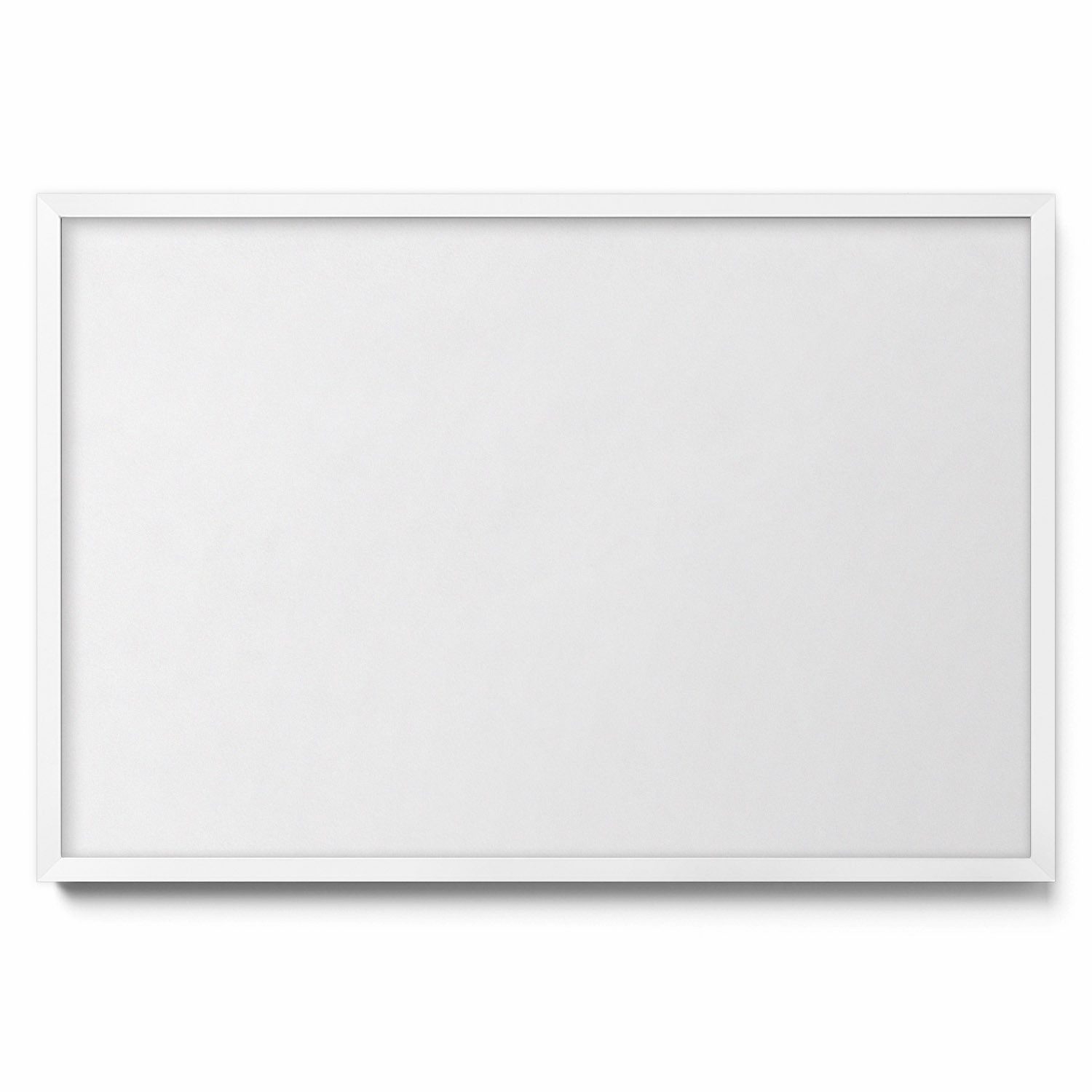 Tulup Magnettafel mit weißem Rahmen, Magnettafel mit Farbvariationen, Wandt günstig online kaufen