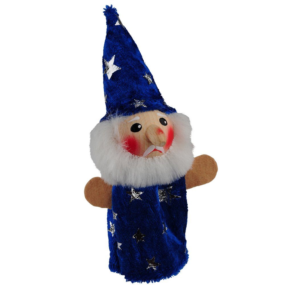 Kersa Fingerpuppe Fingerpuppe Merlin 10 cm 40692 Kersa (Packung), Sehr gut geeignet um Geschichten zu erzählen
