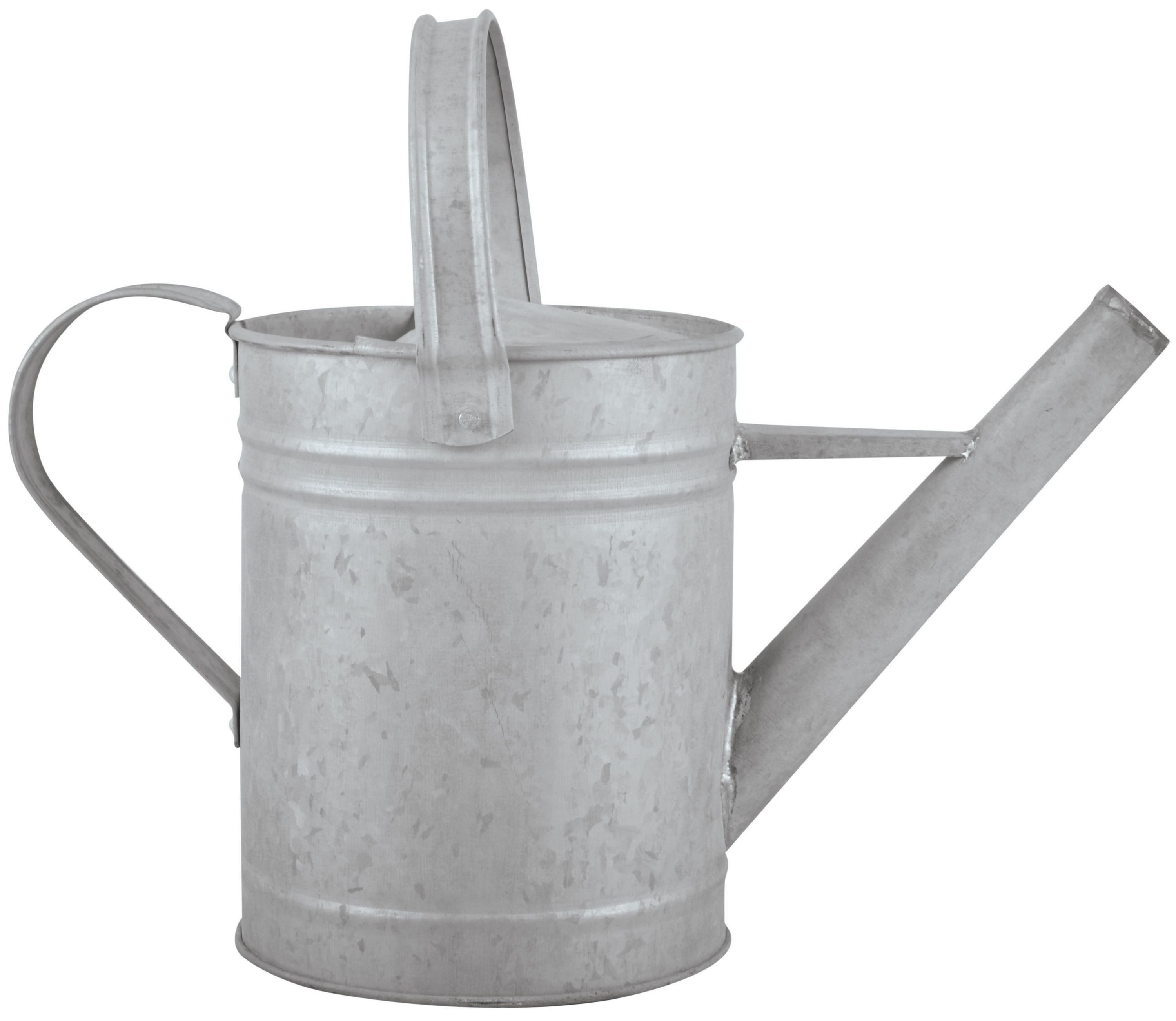 Dekowunder Gießkanne 1,5 Liter Zinkgießkanne. Robustes Design für Ihre Gartenbewässerung.