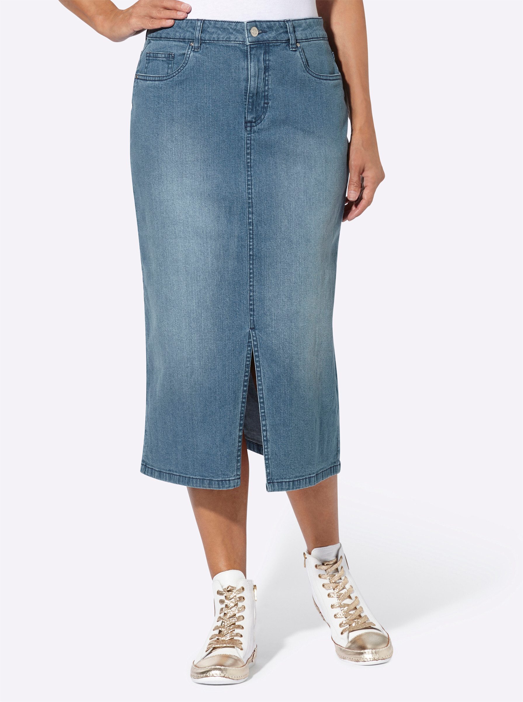 Witt A-Linien-Rock Jeans-Rock