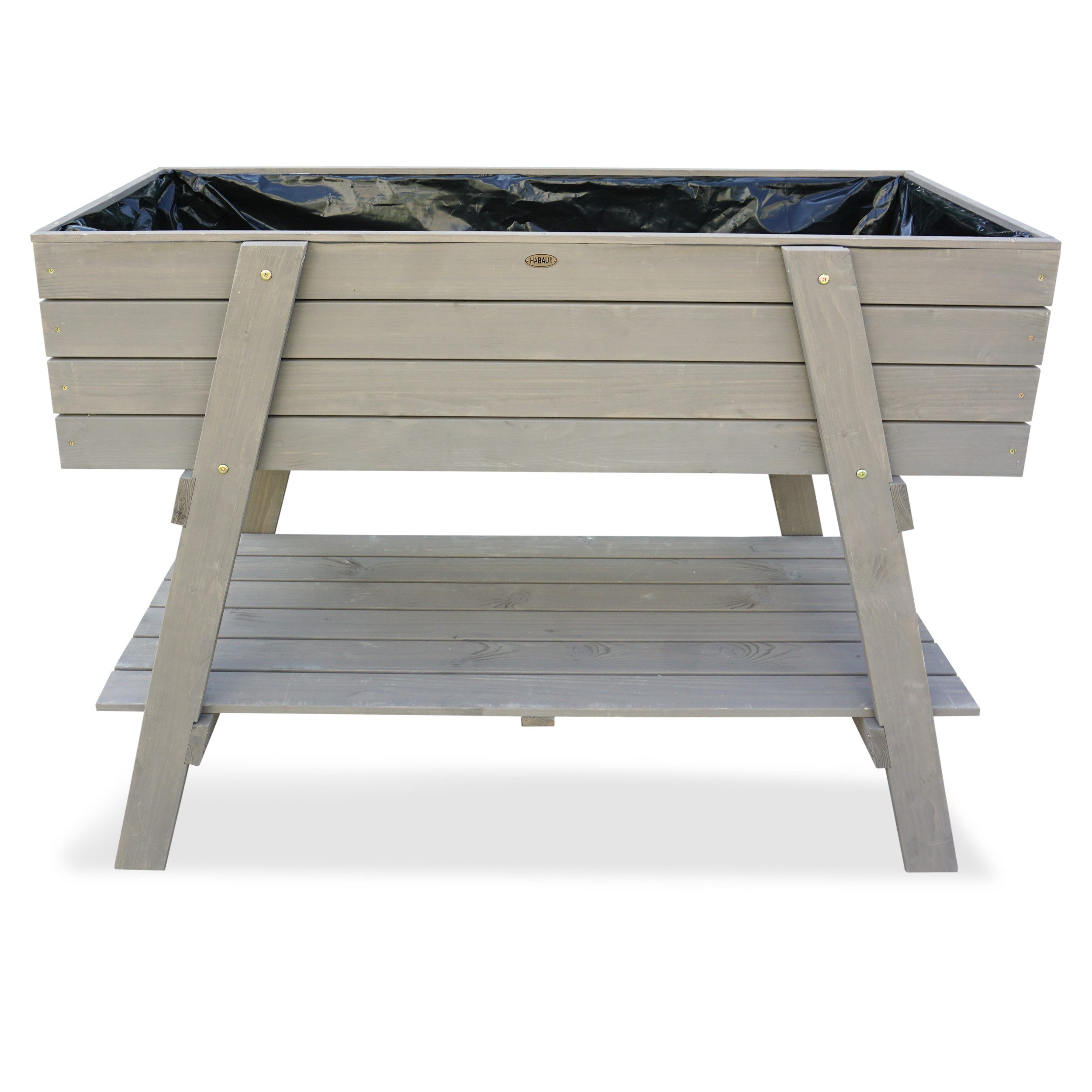 HABAU Hochbeet Alina, mit perforierter Folie und Ablage