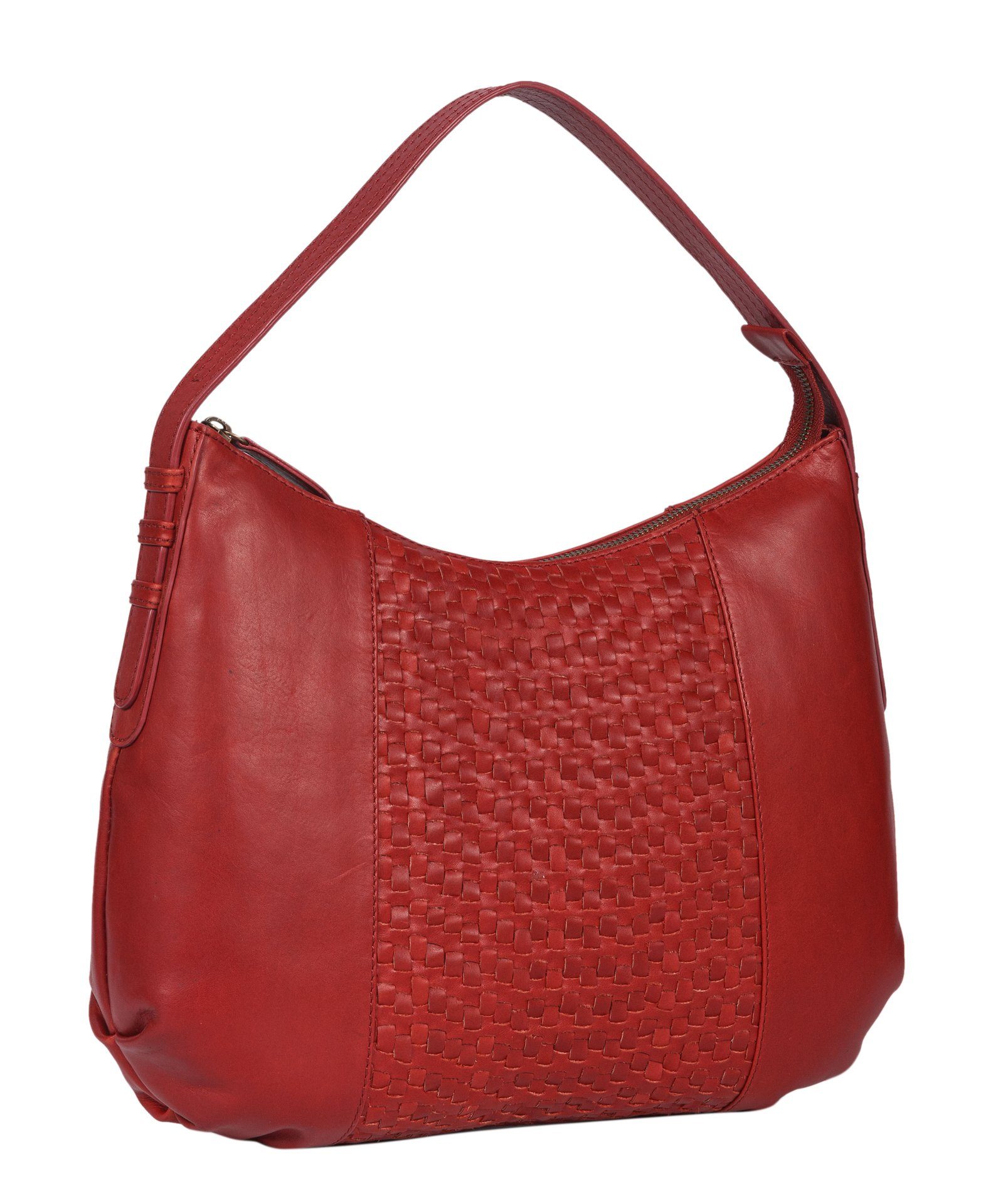 Henkeltasche Damen Echt Leder Schultertasche Kleine Vintage Hobo Bag Beutel