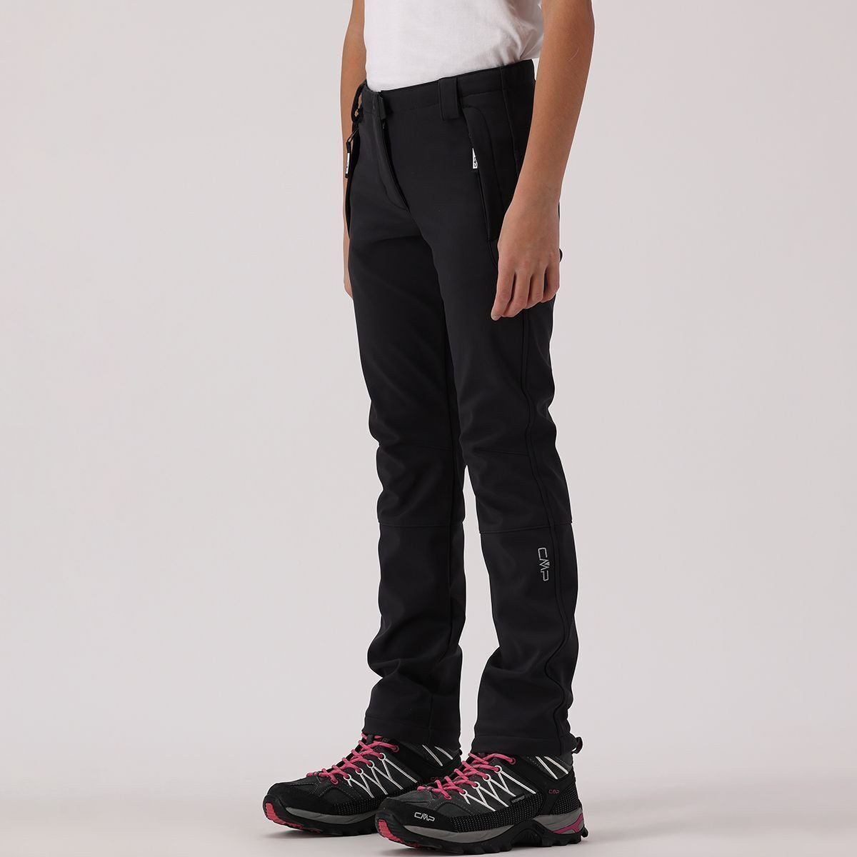CMP Outdoorhose KID G Long Pant Komfortable, wasserdichte Kinderhose aus Softshell mit Fleecefutter – Bild 5 von 5