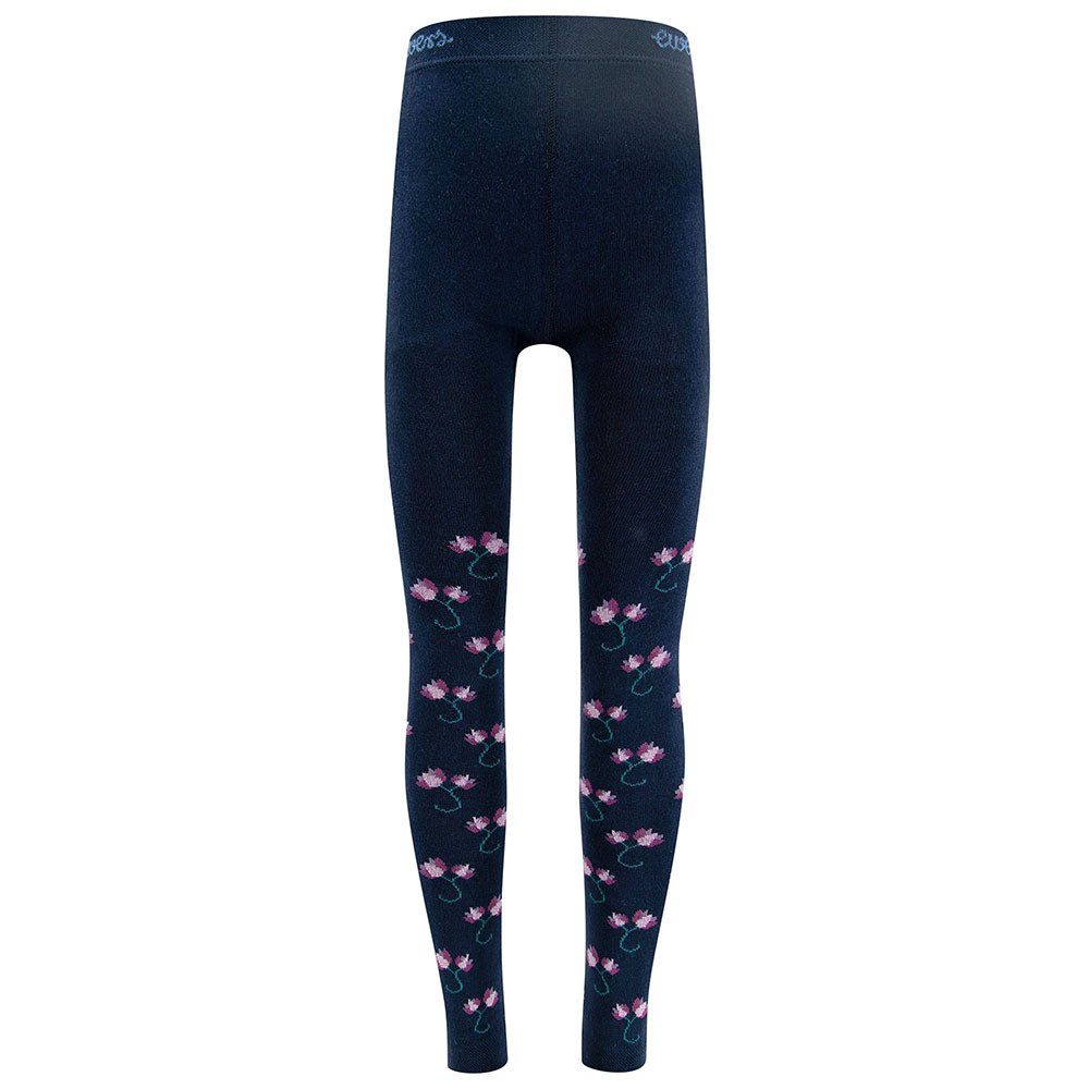 Strickstrumpfleggings Legging Blümchen