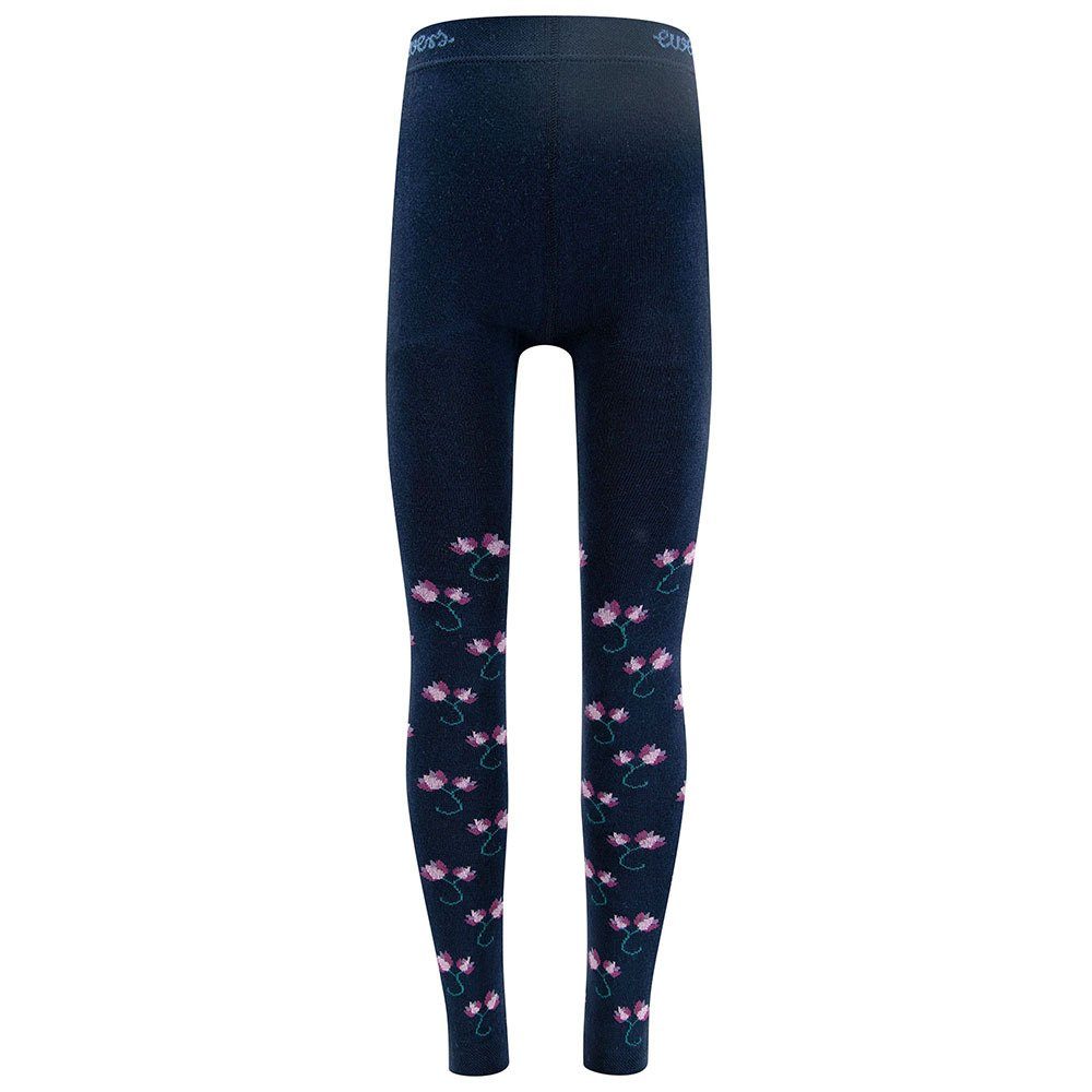 Ewers Strickstrumpfleggings Legging Blümchen