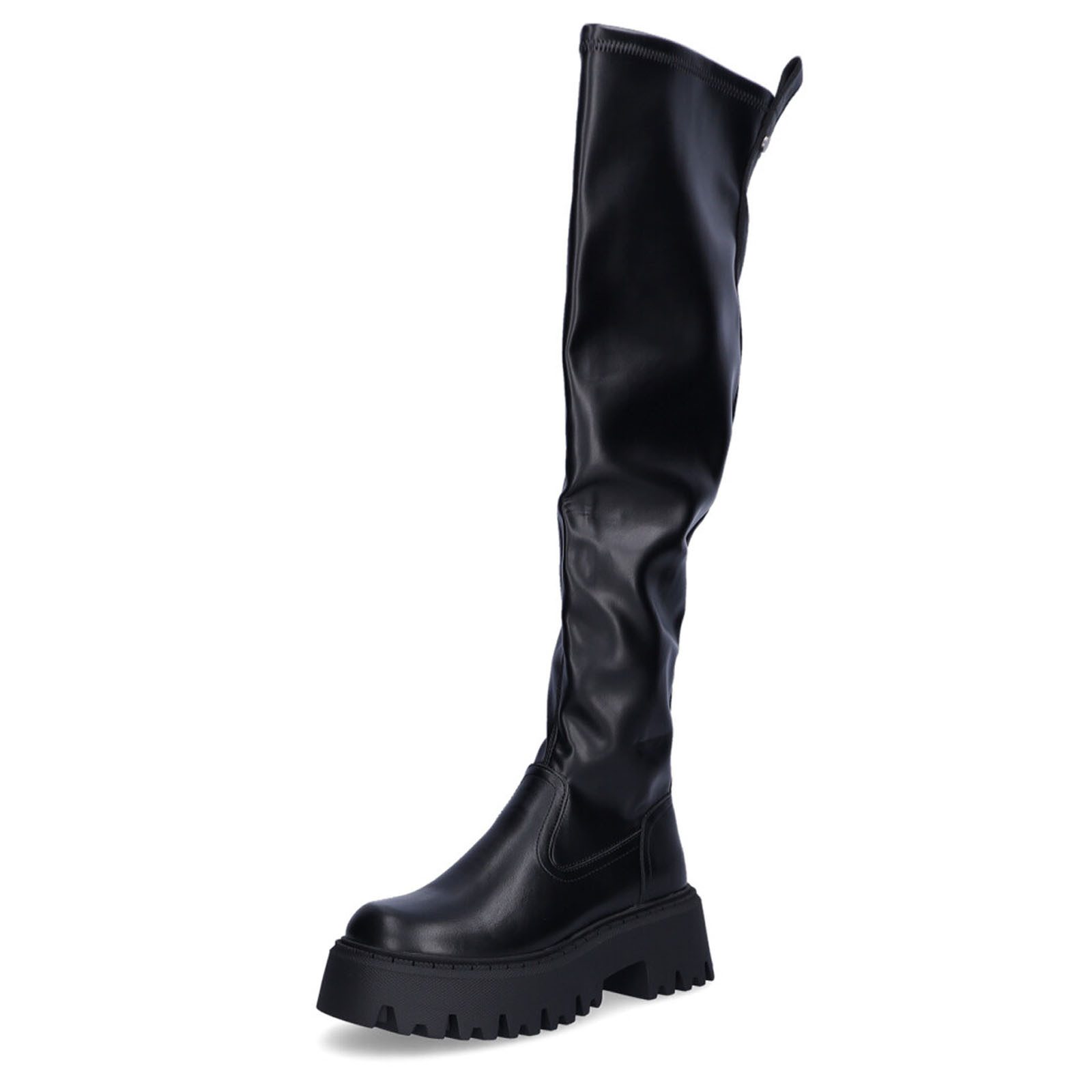 Buffalo Buffalo Damen Stiefel Aspen Overknee schwarz Stiefel