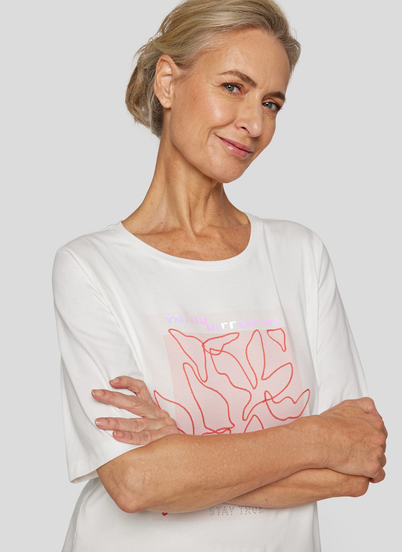 Rabe T-Shirt mit Frontprint