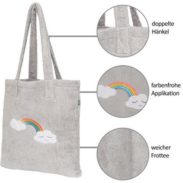 Smithy Strandtasche Schultertasche Badetasche Shopper aus Frottee