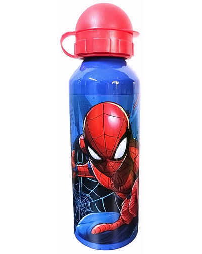 Spiderman Trinkflasche Marvel, Kinder Sport-Aluminiumflasche 520 ml BPA frei