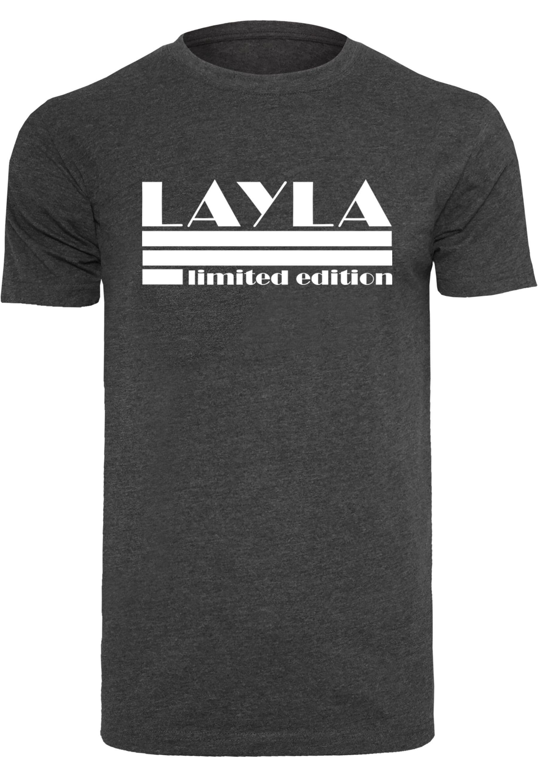 Merchcode T-Shirt Herren Layla - Limited Edition X T-Shirt (1-tlg) charcoal