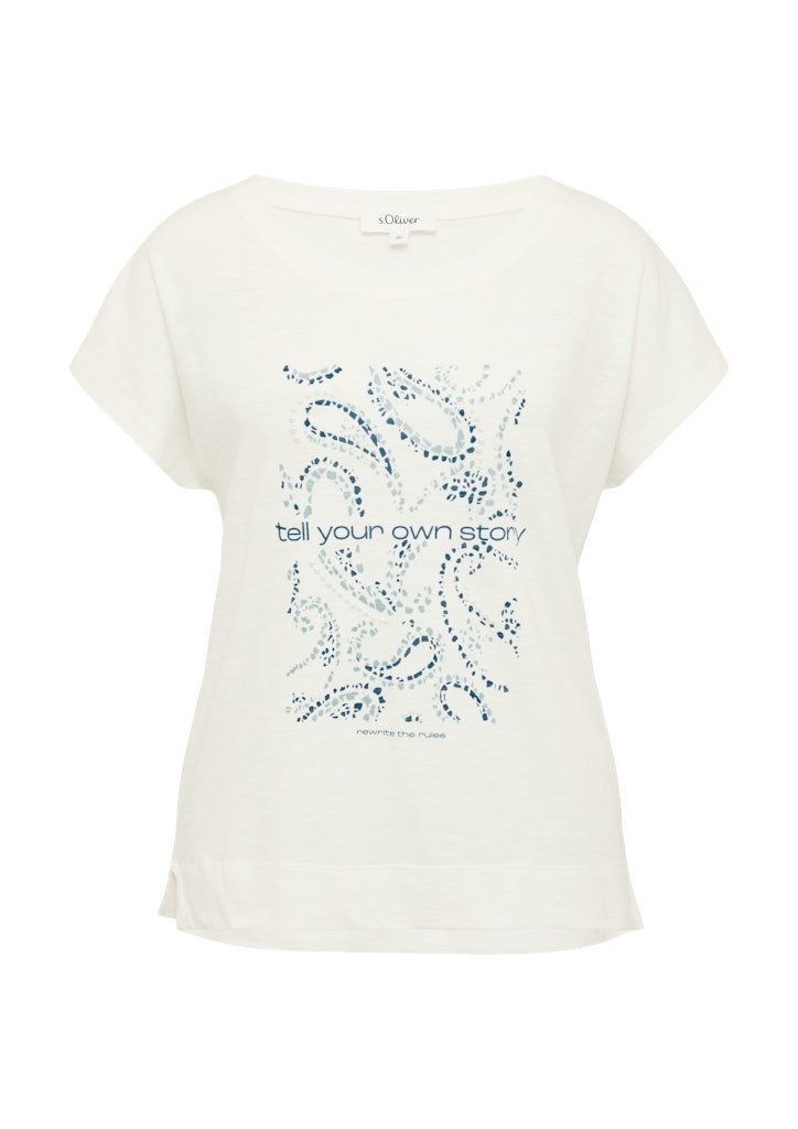 s.Oliver Kurzarmshirt T-Shirt günstig online kaufen