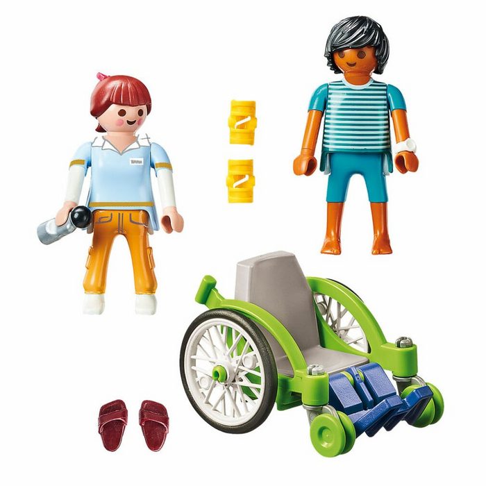 Playmobil® Spielwelt Playmobil City Life Patient im Rollstuhl - 70193