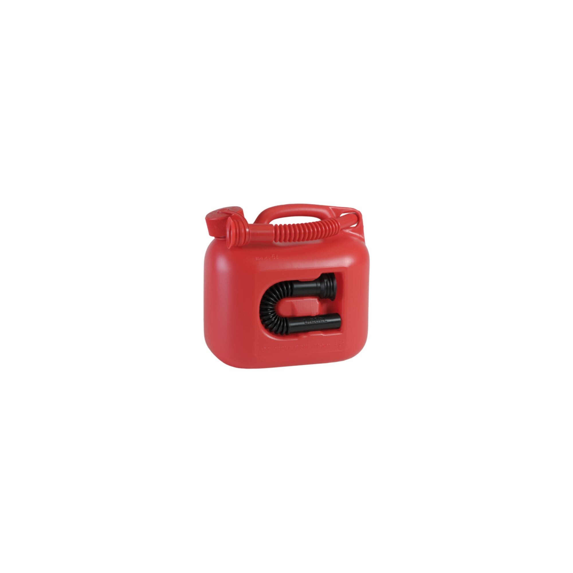 hünersdorff Benzinkanister Hünersdorff Kraftstoff-Kanister PREMIUM (UN) 5 L rot, UN-Zulassung, HD