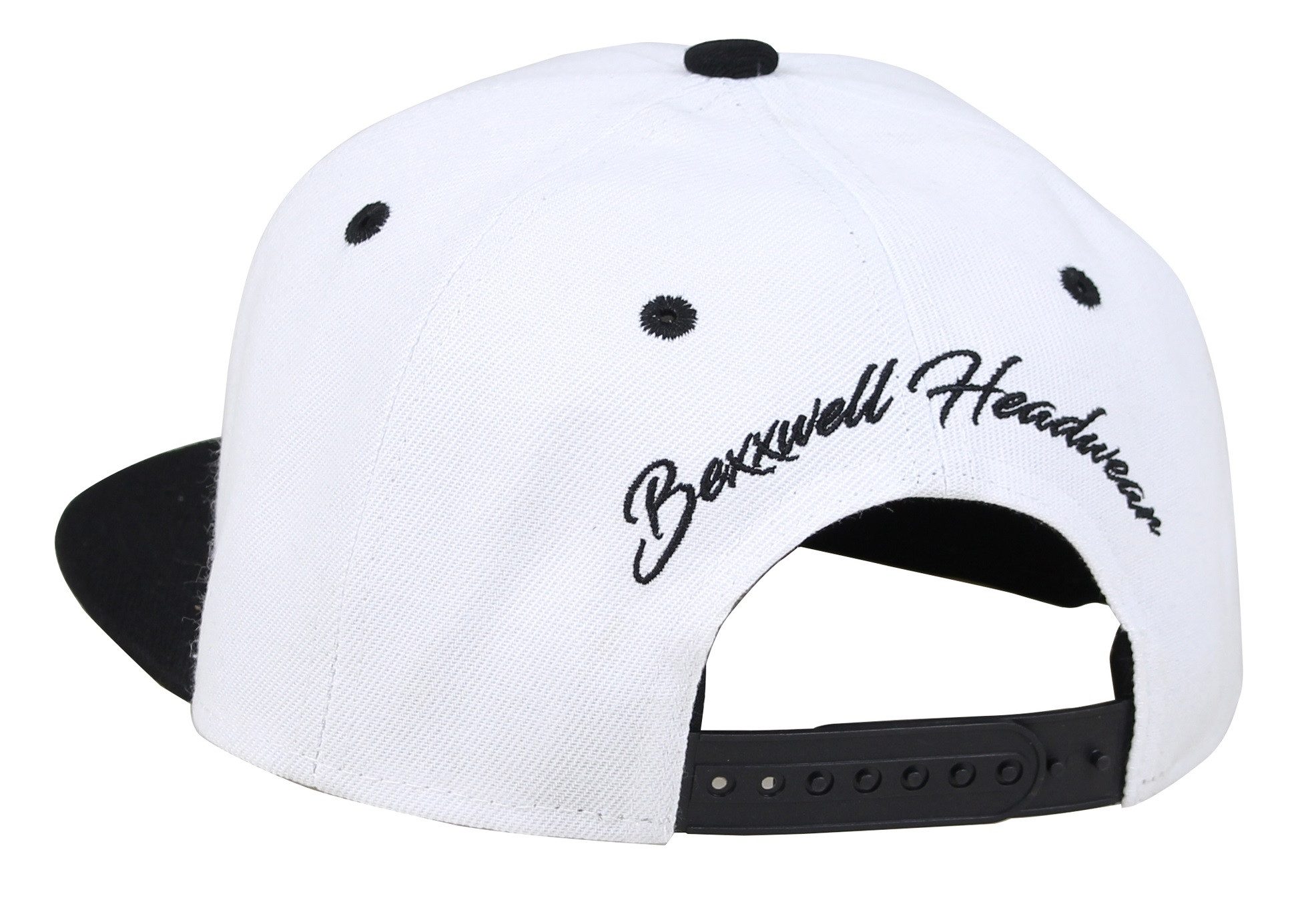 Bexxwell Snapback Cap mit 3D Logo-Stickerei (optimale Passform, Unisex)