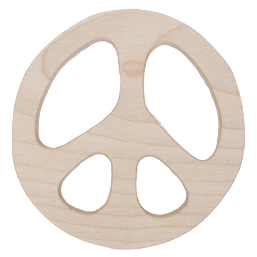 Peace (FSC) Beißring und Baby, ökologisch Holzspielzeug Beißring Woodenstory FSC - alles 100%