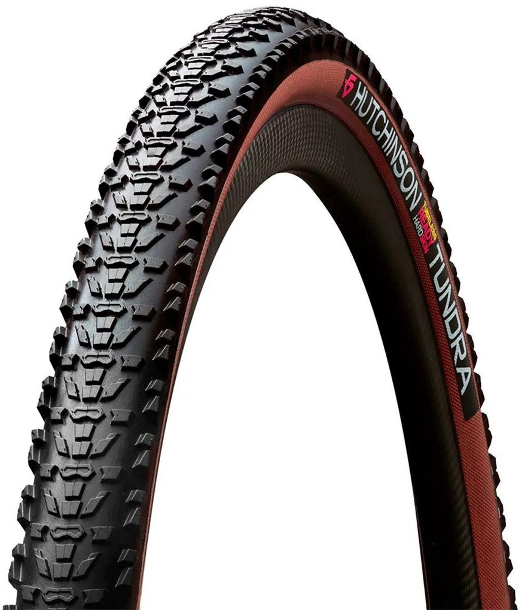 Hutchinson Fahrradreifen Gravel-Band Tundra 700x40 Black/Tan, (1-tlg), tubeless