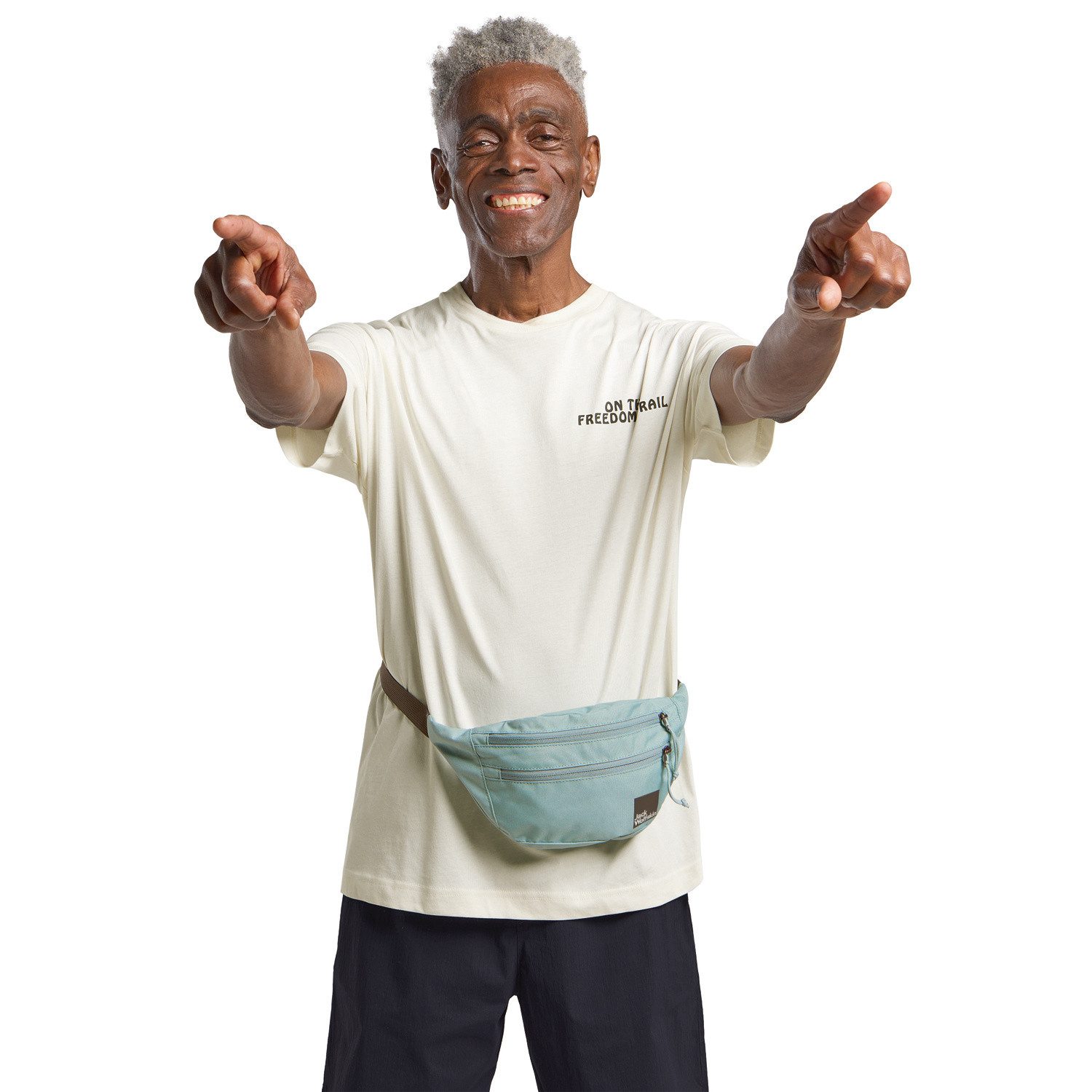 Jack Wolfskin Umhängetasche Jack Wolfskin Gürteltasche Konya Hipbag Soft jade (1, 1-tlg., 1)