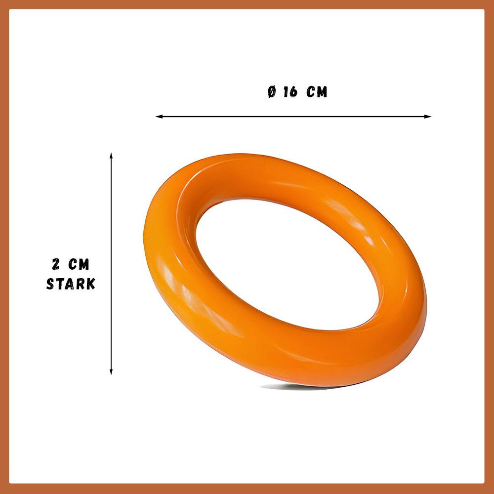 Wildfang Kauspielzeug Kauspielzeug Kauring "Robin" - 100% Naturkautschuk