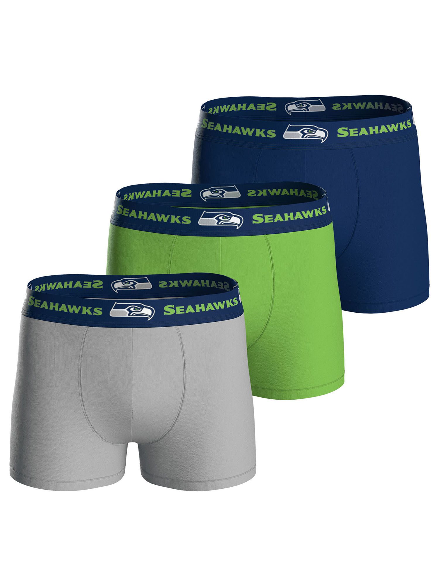 HUDDLE Boxer Seattle Seahawks (3-St) Boxershorts, Herren Unterhose günstig online kaufen