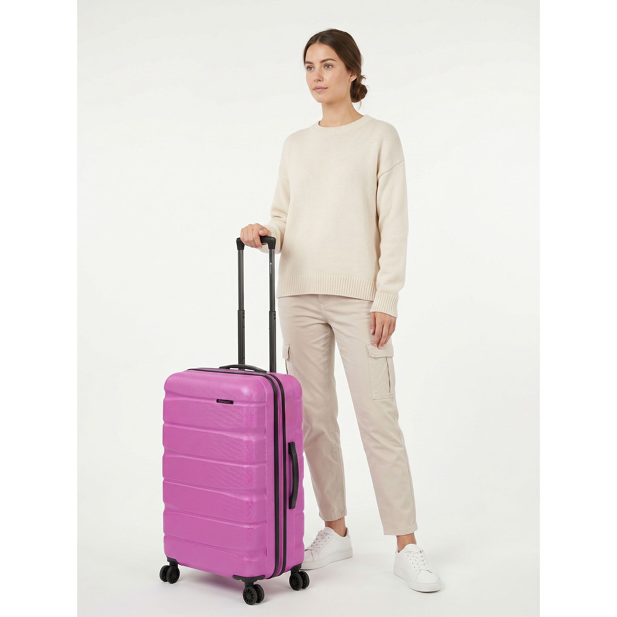 Franky Hartschalen-Trolley Munich 4.0, 4 Rollen, ABS