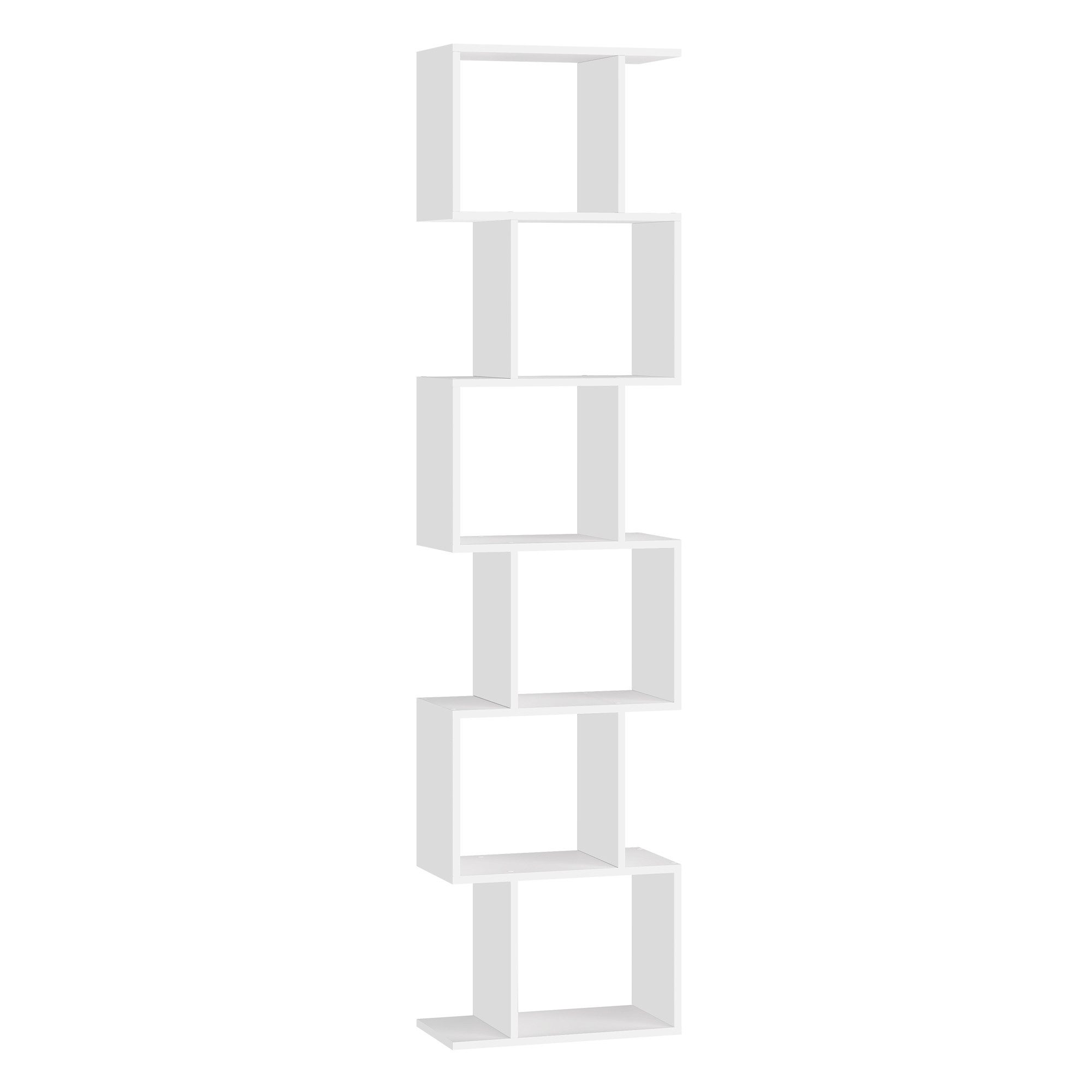 VASAGLE Bücherregal, 6 stöckiges Bücherregal, 24 günstig online kaufen