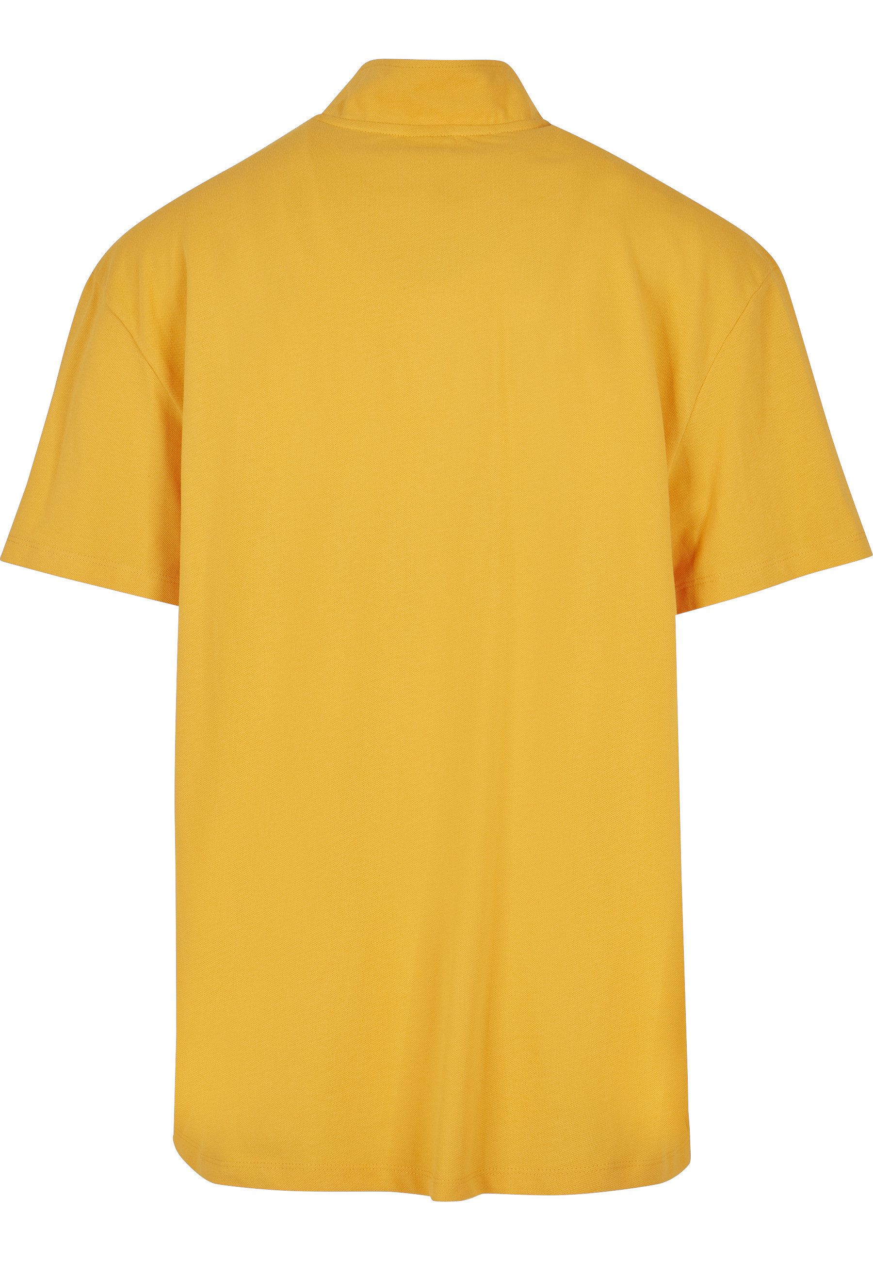 URBAN CLASSICS T-Shirt Urban Classics Herren Boxy Zip Pique Tee (1-tlg)