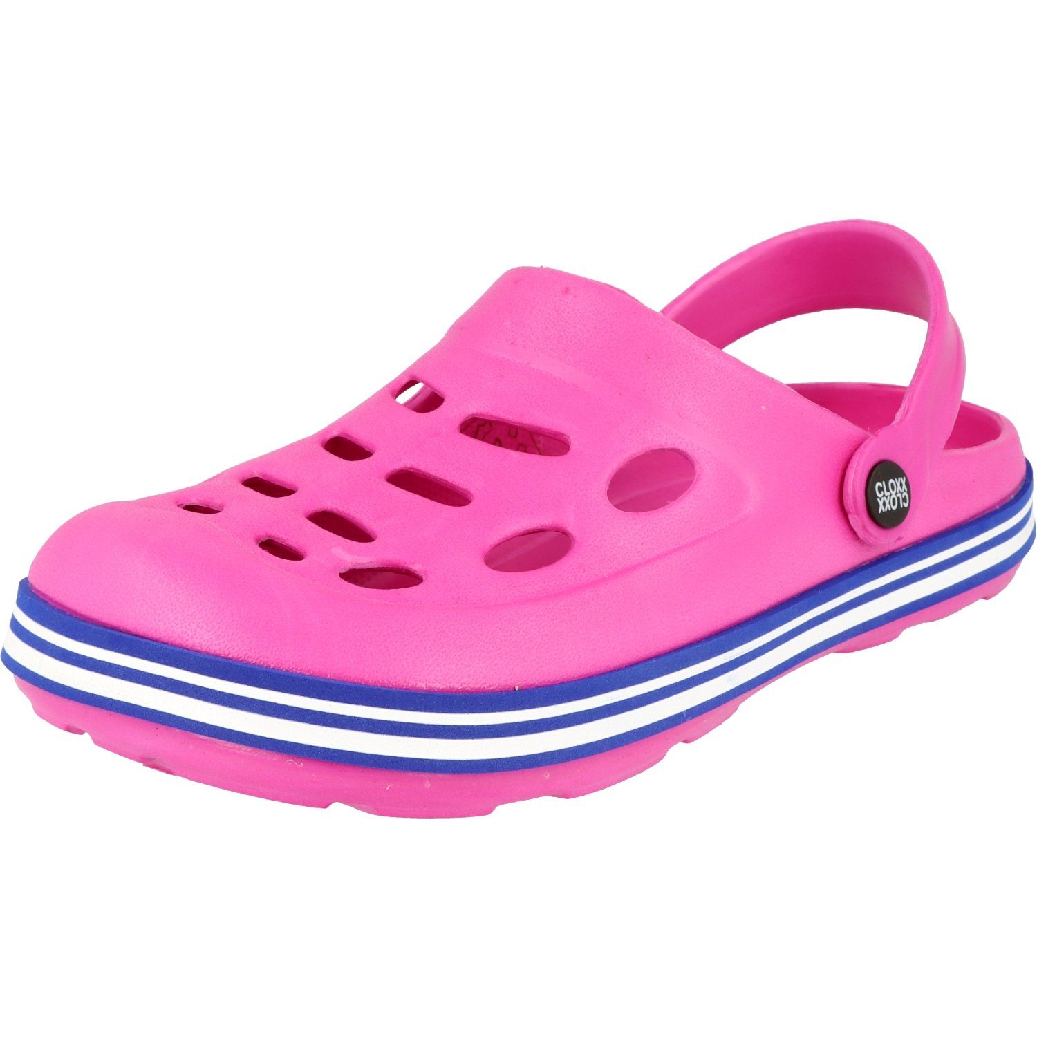 Cloxx Damen/Mädchen Schuhe R88410.33 Gummi Clogs Pantoletten Hausschuhe Pink Clog