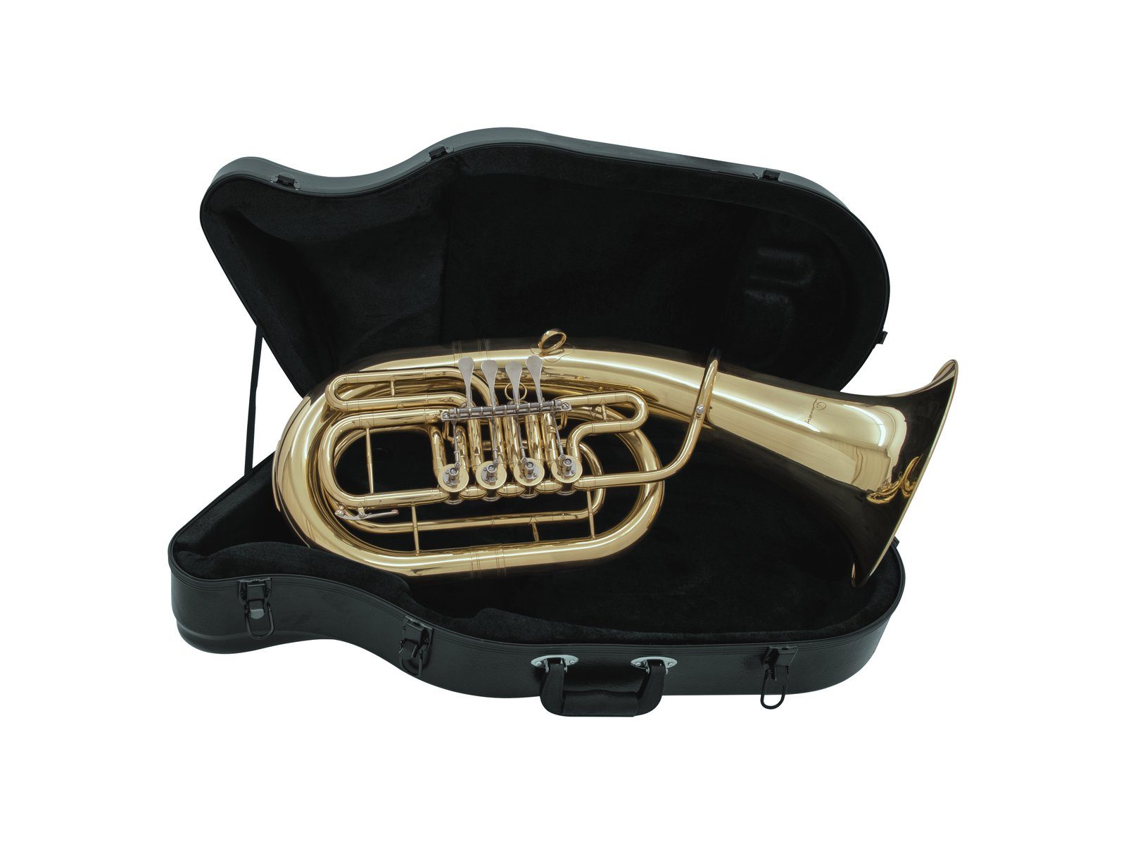 DIMAVERY Baritongitarre EP-400 B-Bariton, gold, inkl. ABS Case