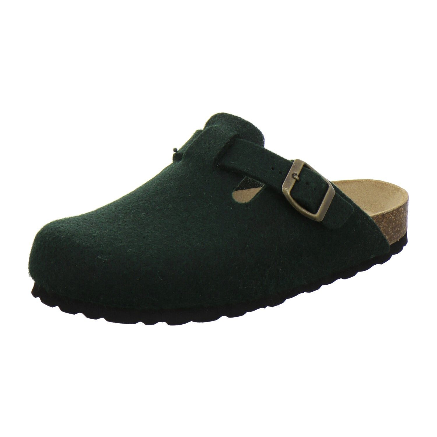 AFS-Schuhe Damen Filz Hausschuh im Clog-Stil mit Fußbett, Made in Germany