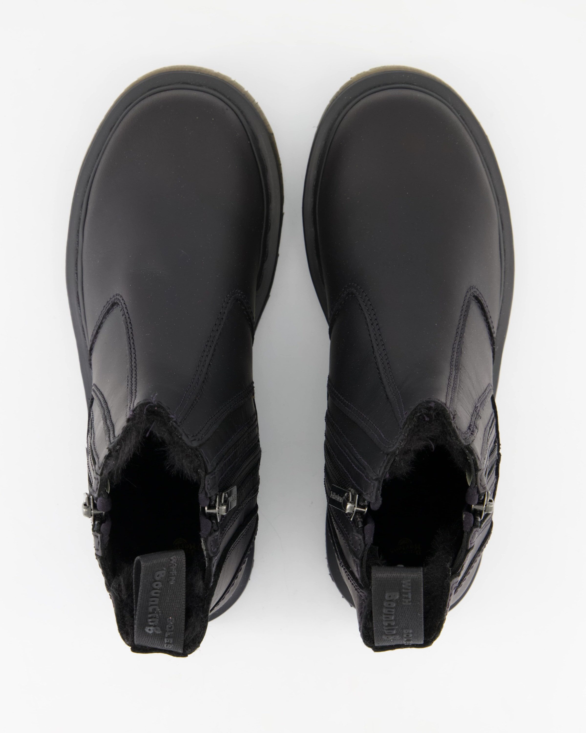 DR. MARTENS 2976 Alyson w/zips Stiefelette Obermaterial: Leder – Bild 4 von 5