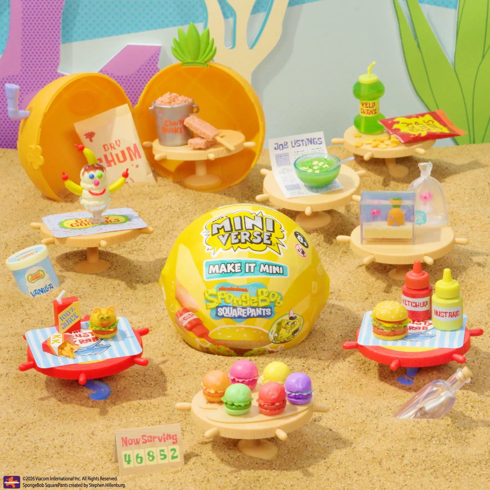 MGA ENTERTAINMENT Kreativset MGA's Miniverse - Make It Mini Spongebob
