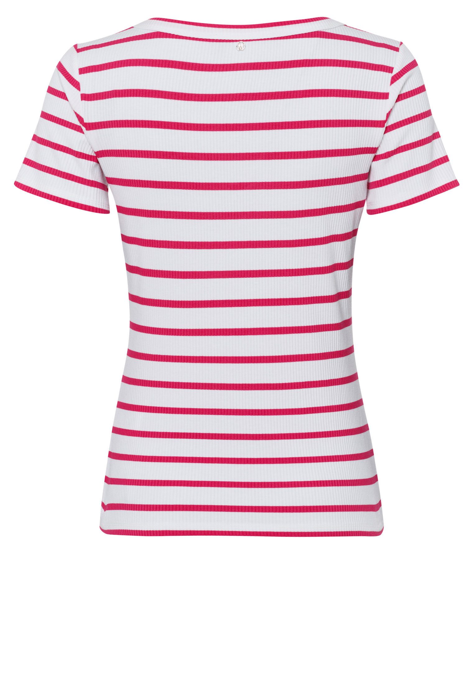 MARC AUREL T-Shirt aus Rippjersey mit günstig online kaufen