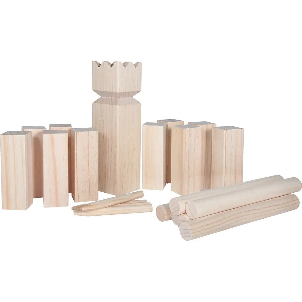 Vedes Pylonen Outdoor active Schwedenschach Kubb 21-teilig