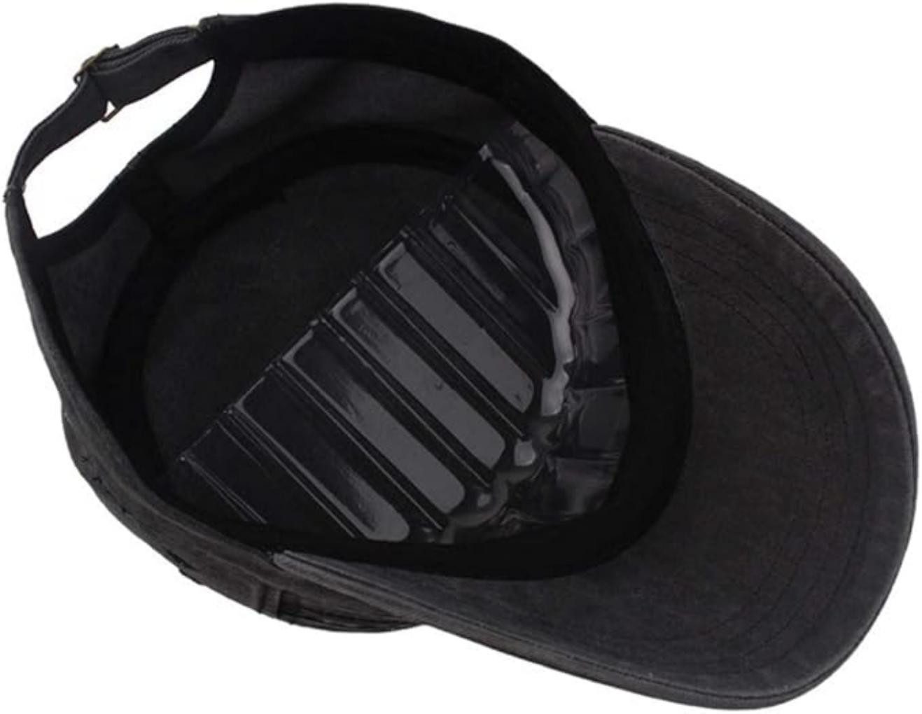 Bwecuy Baseball Cap Vintage Washed Modische Militärmütze, Unisex Army Cap – Bild 4 von 5