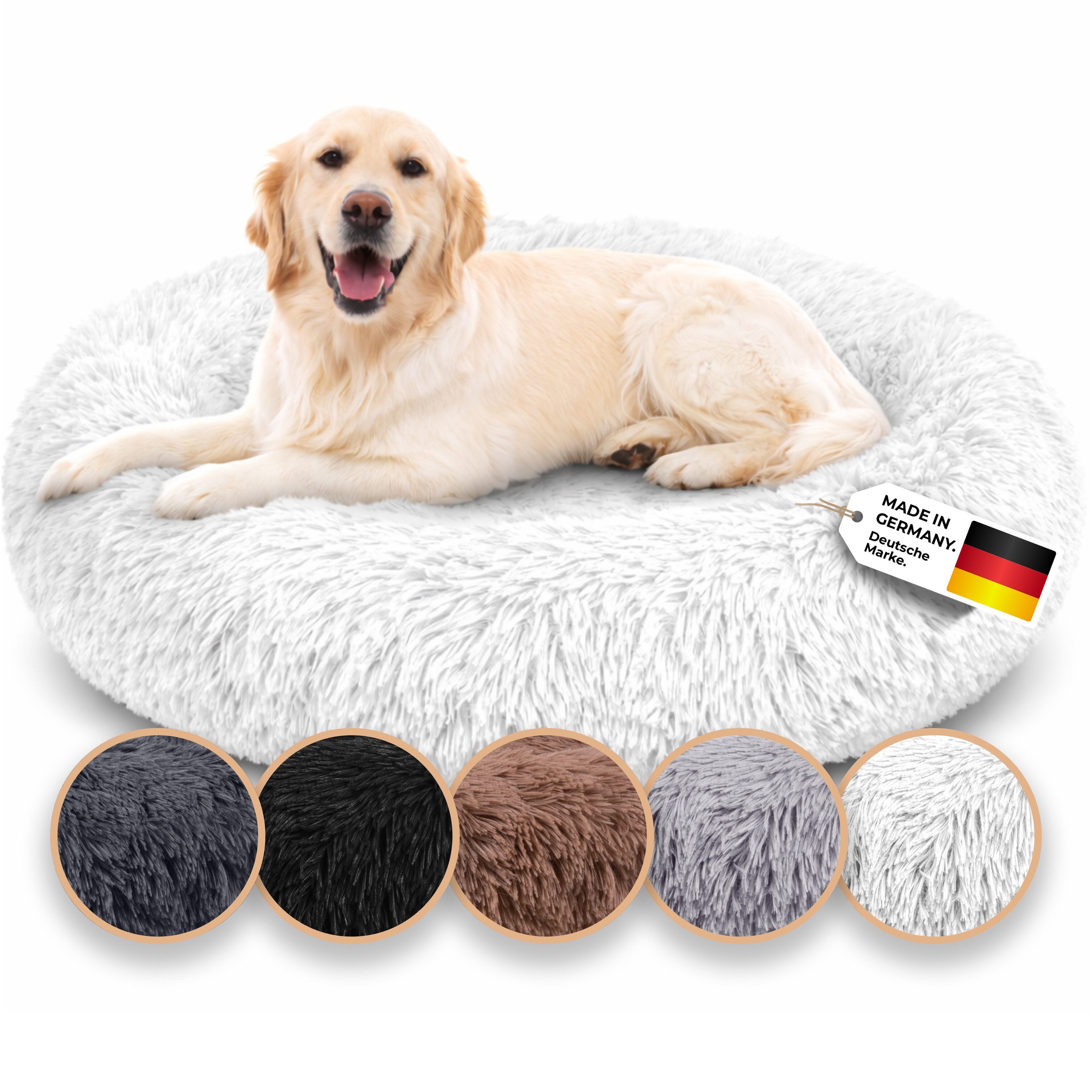Belune Tierbett Kuschelweiches Hundebett mit Bezug - Original Belune - Made günstig online kaufen