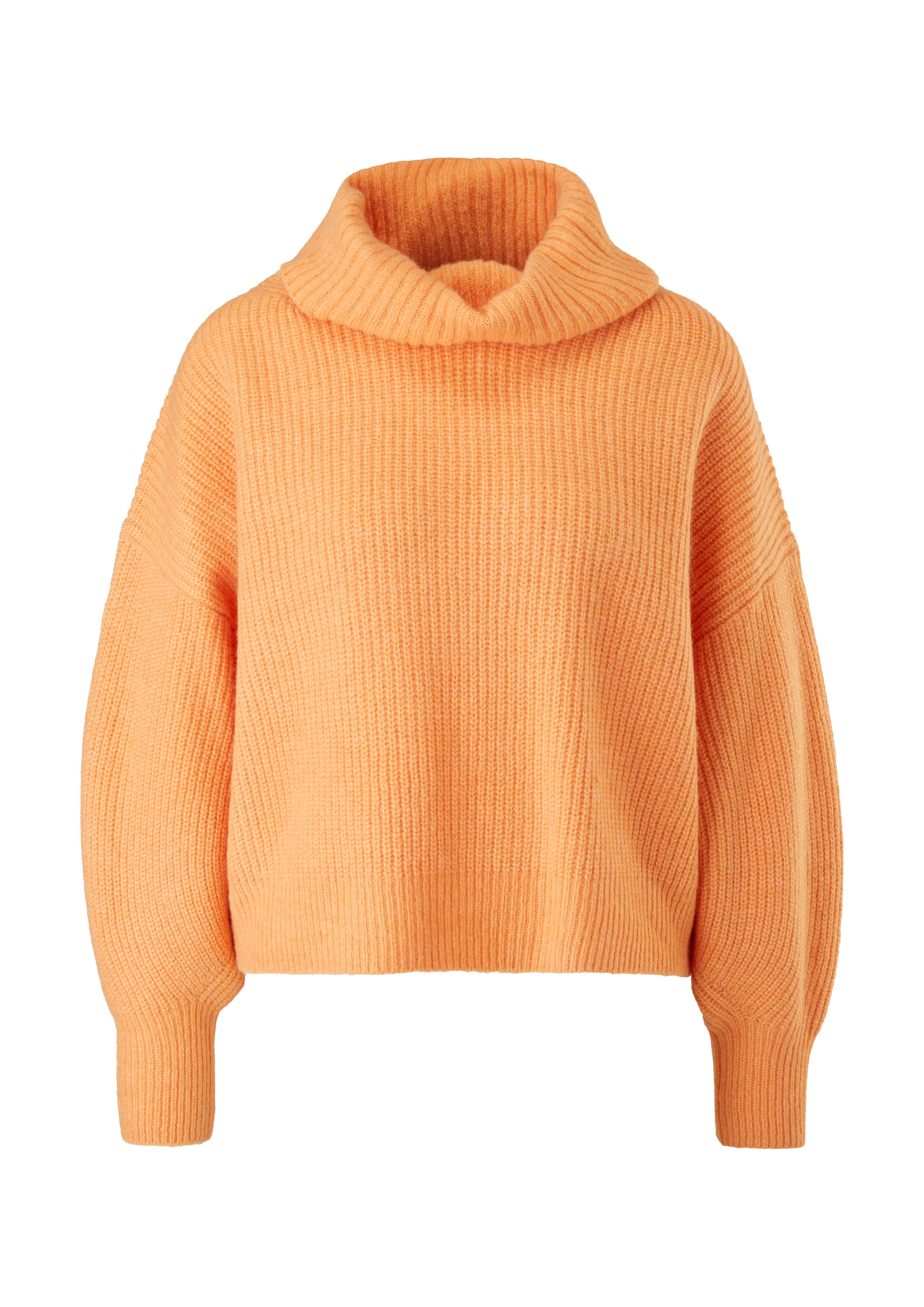 aus orange Wollmix Pullover Strickpullover s.Oliver