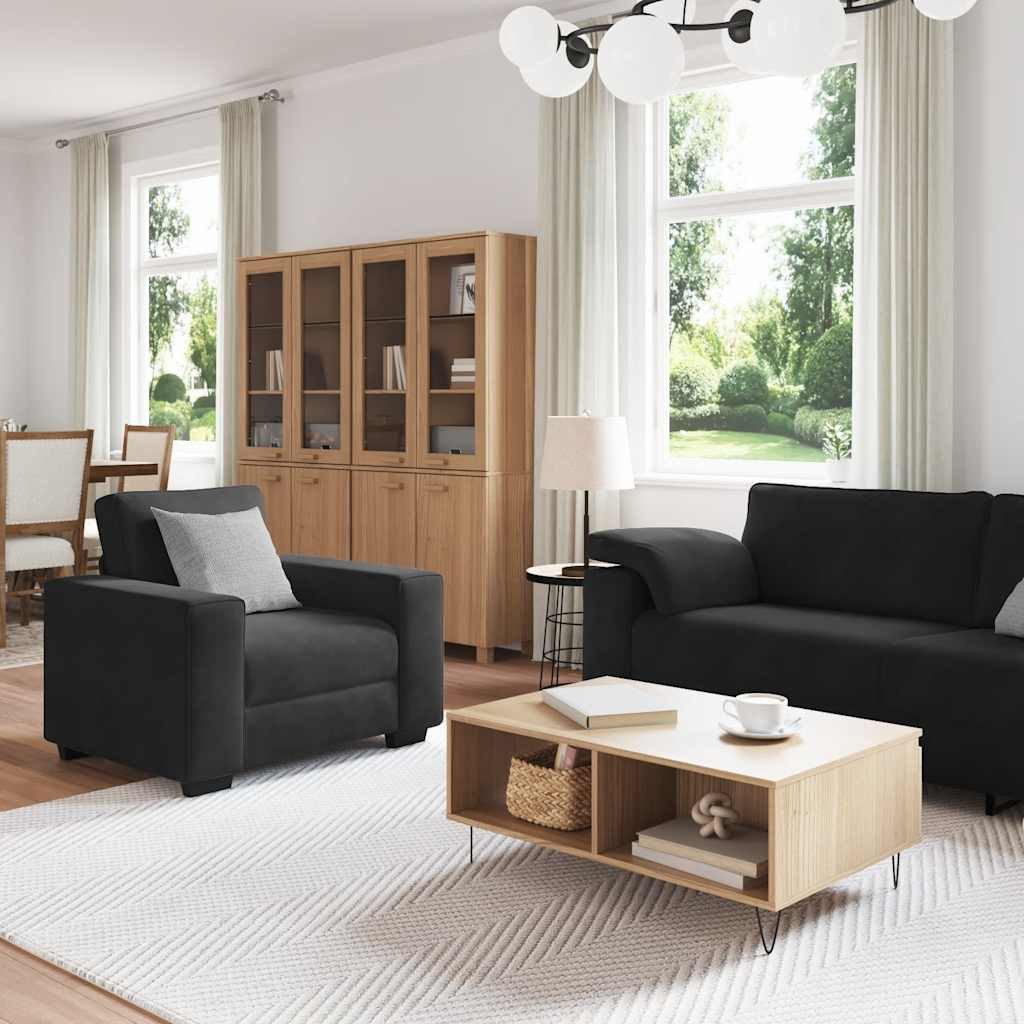 vidaXL Sofa 3-tlg. Sofagarnitur mit Kissen günstig online kaufen