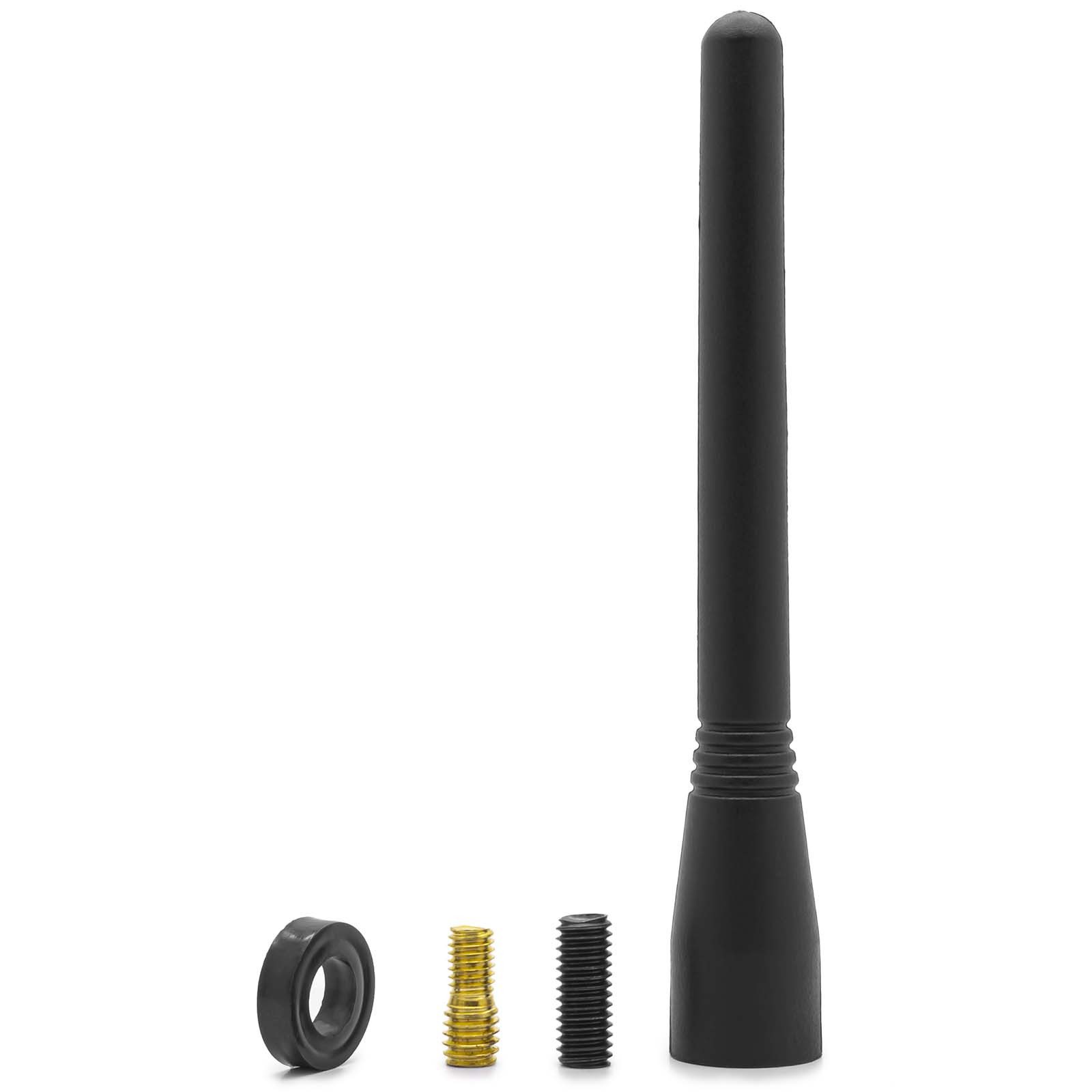 Adapter Universe 10cm Auto Kurzstabantenne Radio Adapter passend für Smart Fortwo Stabantenne – Bild 3 von 3