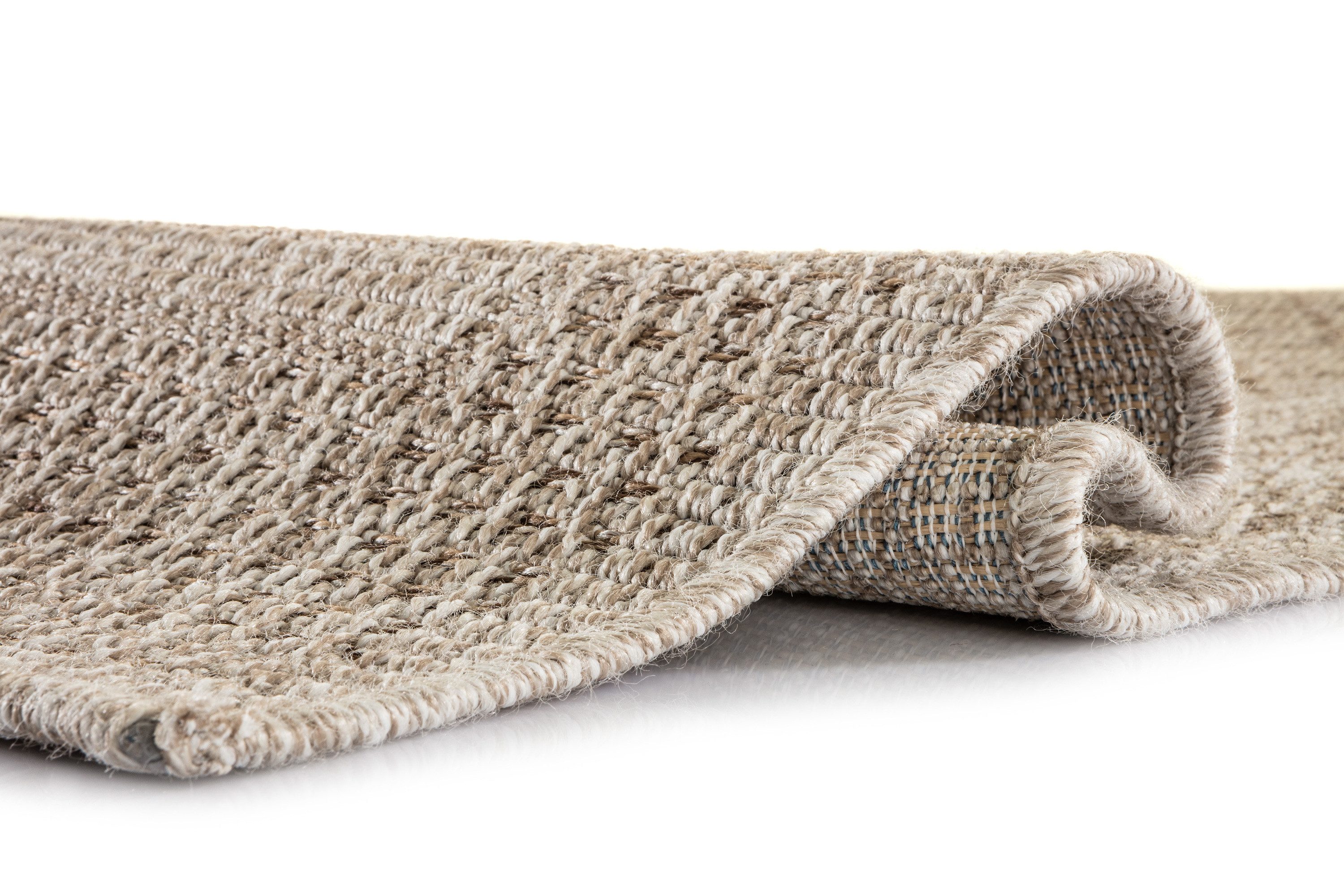 Peyer Syntex Designteppich 1 Brücke Rayon Fb.Beige 80/150 cm, rechteckig