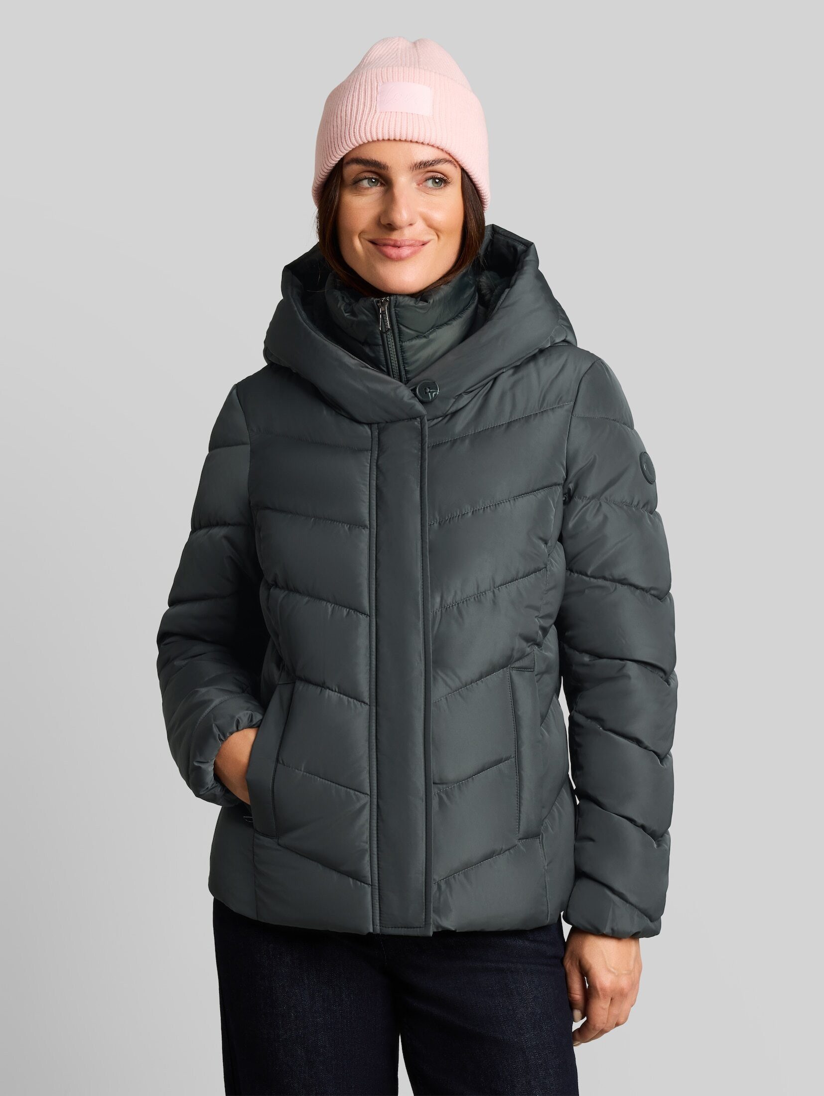 TOM TAILOR Steppjacke Jacken 2-in-1 Puffer-Jacke mit abnehmbarem Einsatz