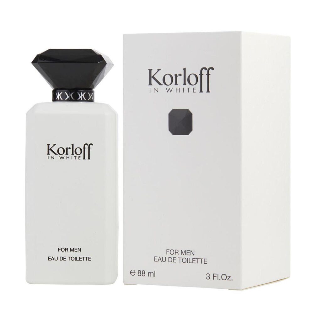 Korloff Eau de Toilette In White Eau de Toilette 88 ml für Männer