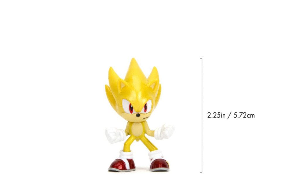 JADA Actionfigur Sonic the Hedgehog Nano Metalfigs Diecast Minifiguren 3-er Pack 5 cm – Bild 5 von 5