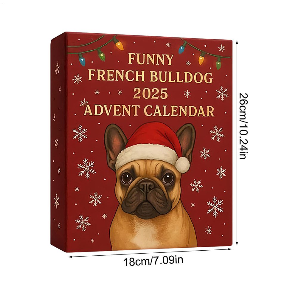 CLTYQ Adventskalender Adventskalender Hunde-Anhänger 2025, 24-tägiger Weihn günstig online kaufen