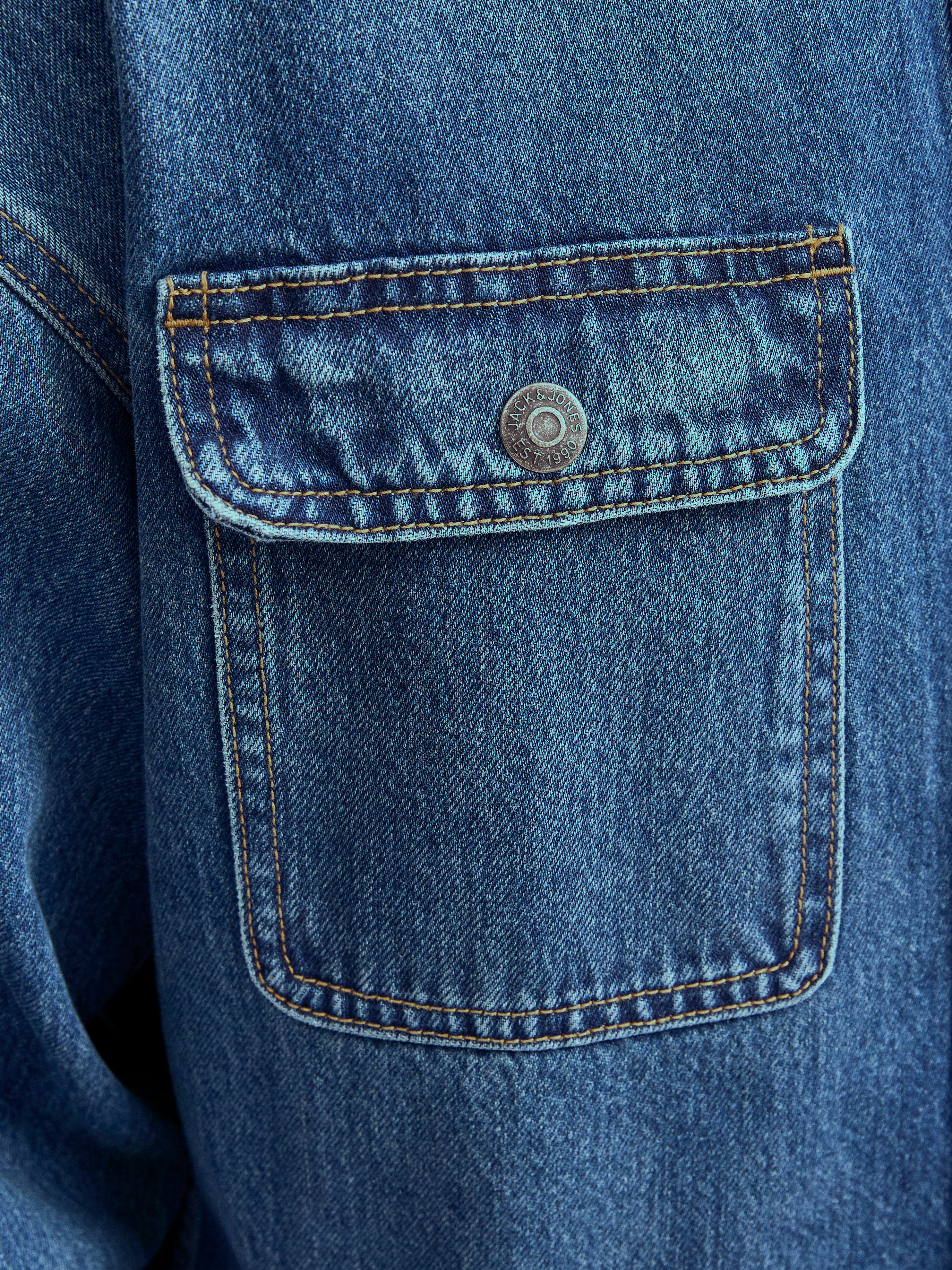 Jack & Jones Jeanshemd JJICHASE JJOVERSHIRT MF 903 SN